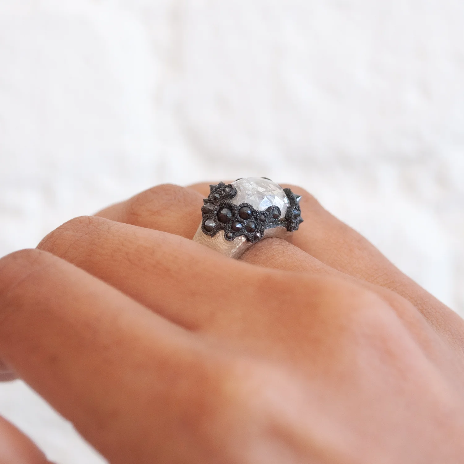 Molten Power Diamond Ring - Image 3