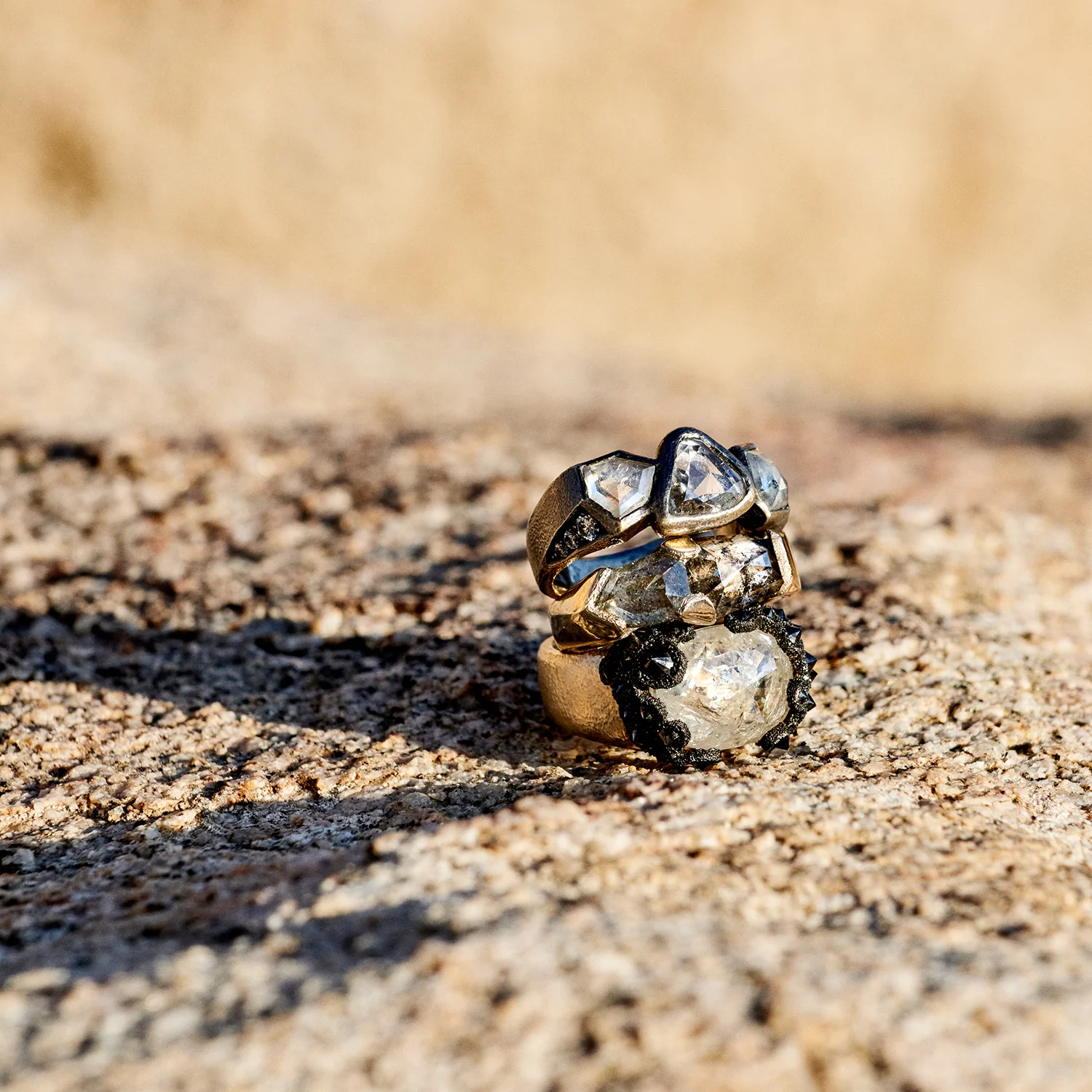 Molten Power Diamond Ring - Image 9