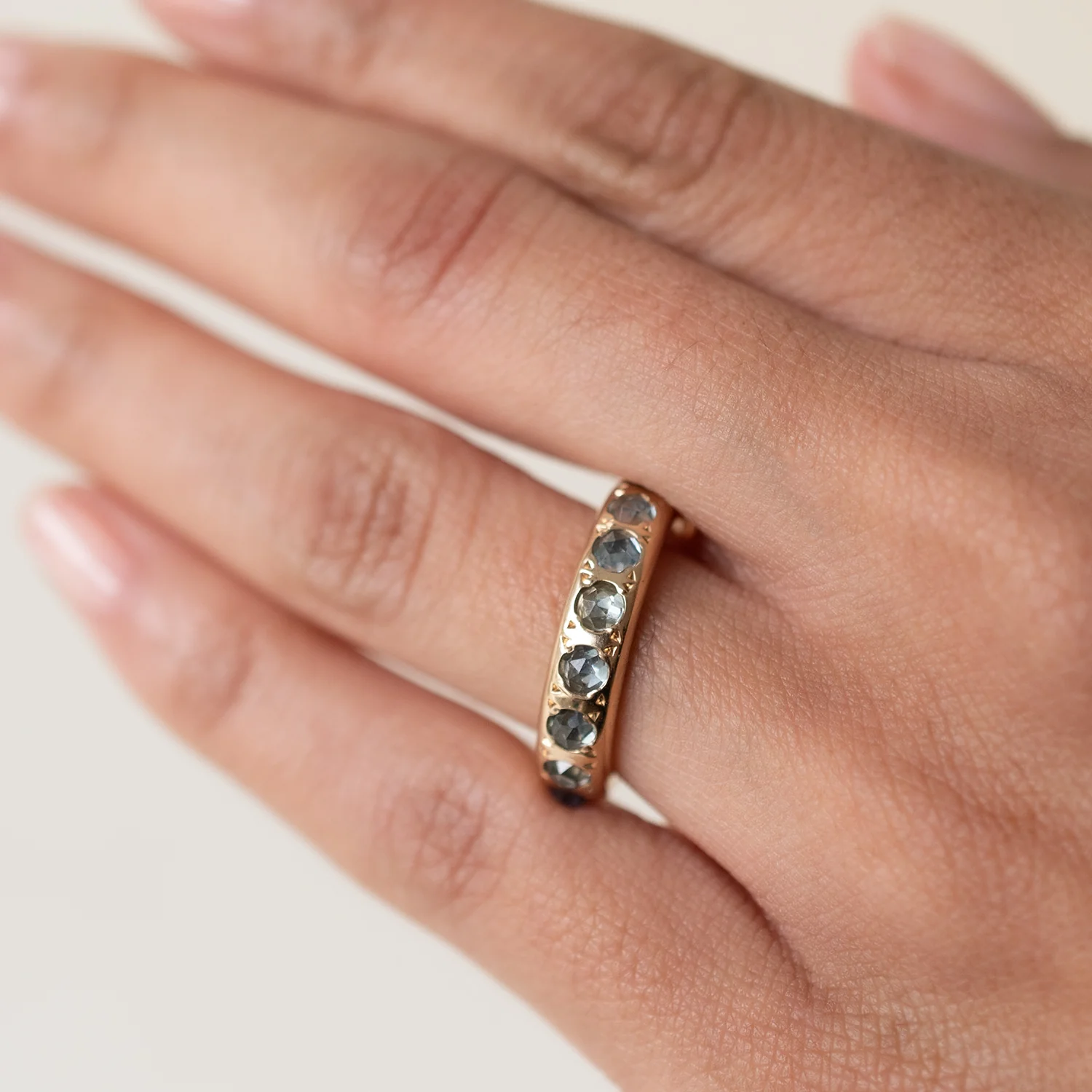 Montana Sapphire Eternity Band - Image 2