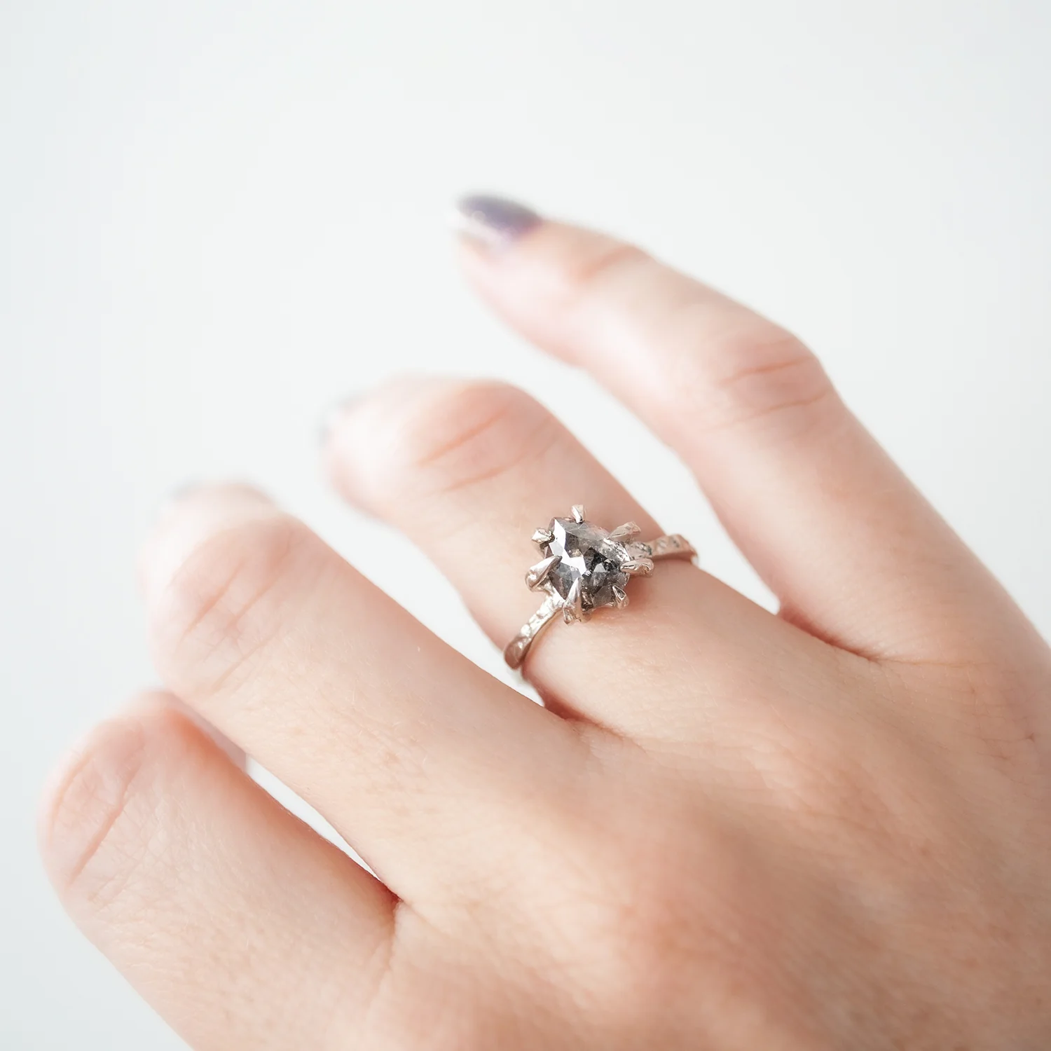 Monterey Diamond Stingray Claw Ring - Image 2