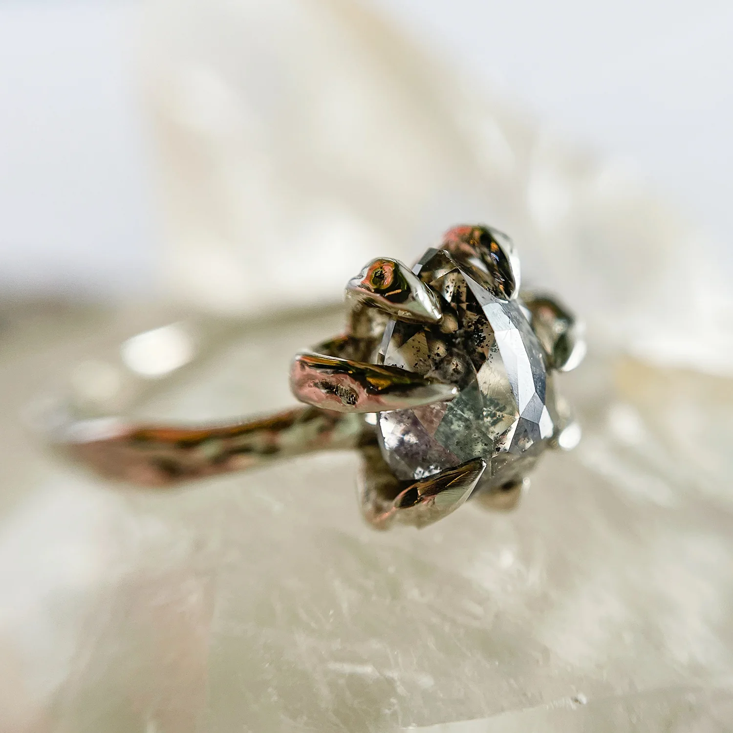 Monterey Diamond Stingray Claw Ring - Image 6