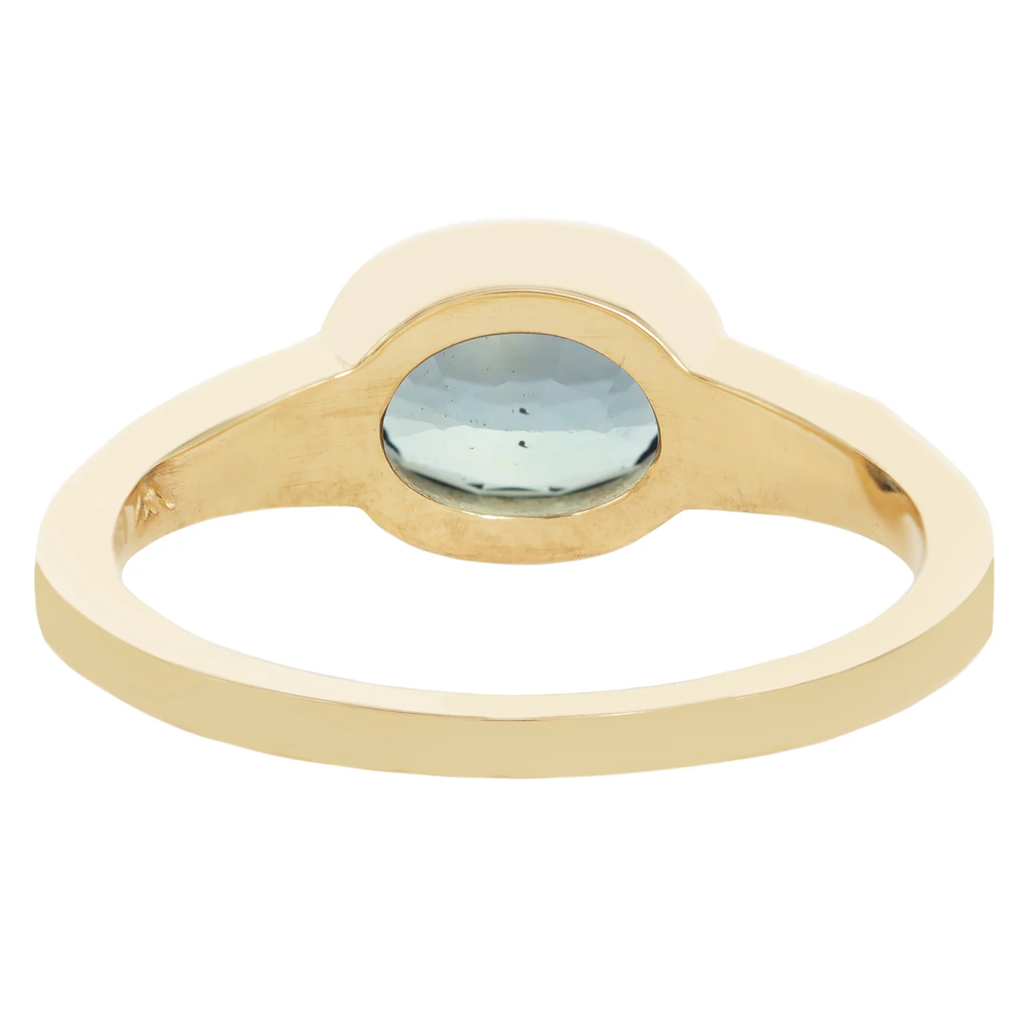 Mystic Teal Sapphire Ring - Image 5
