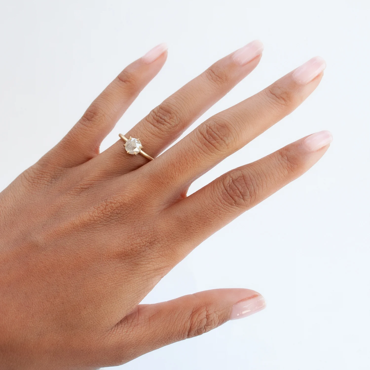 New Moon Diamond Hera Solitaire - Image 2
