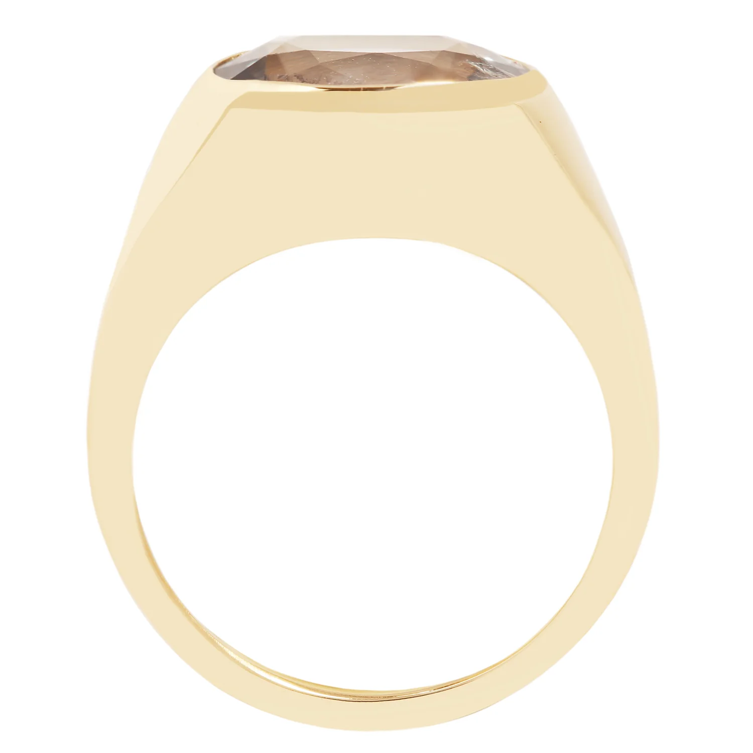 Night Sky Sapphire Signet Ring - Image 5