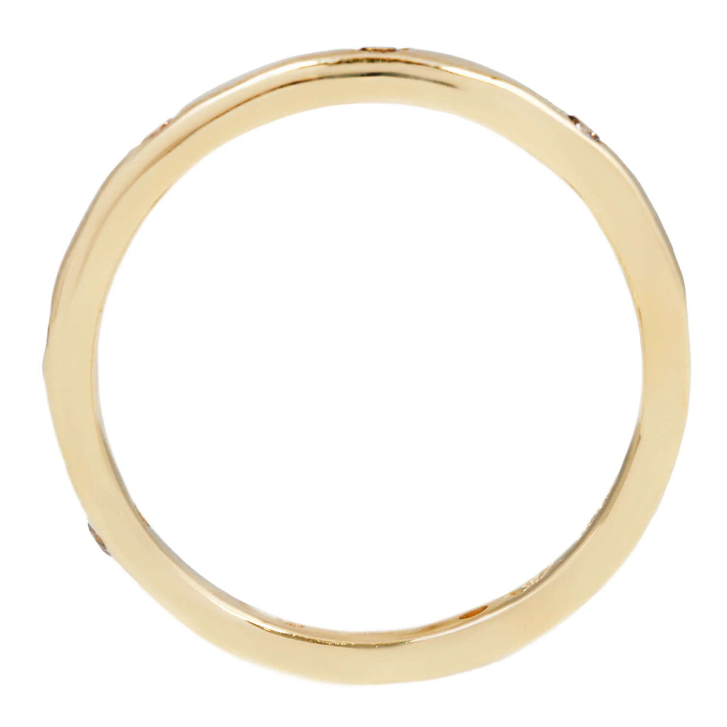 Nine Champagne Diamond Band - Image 3