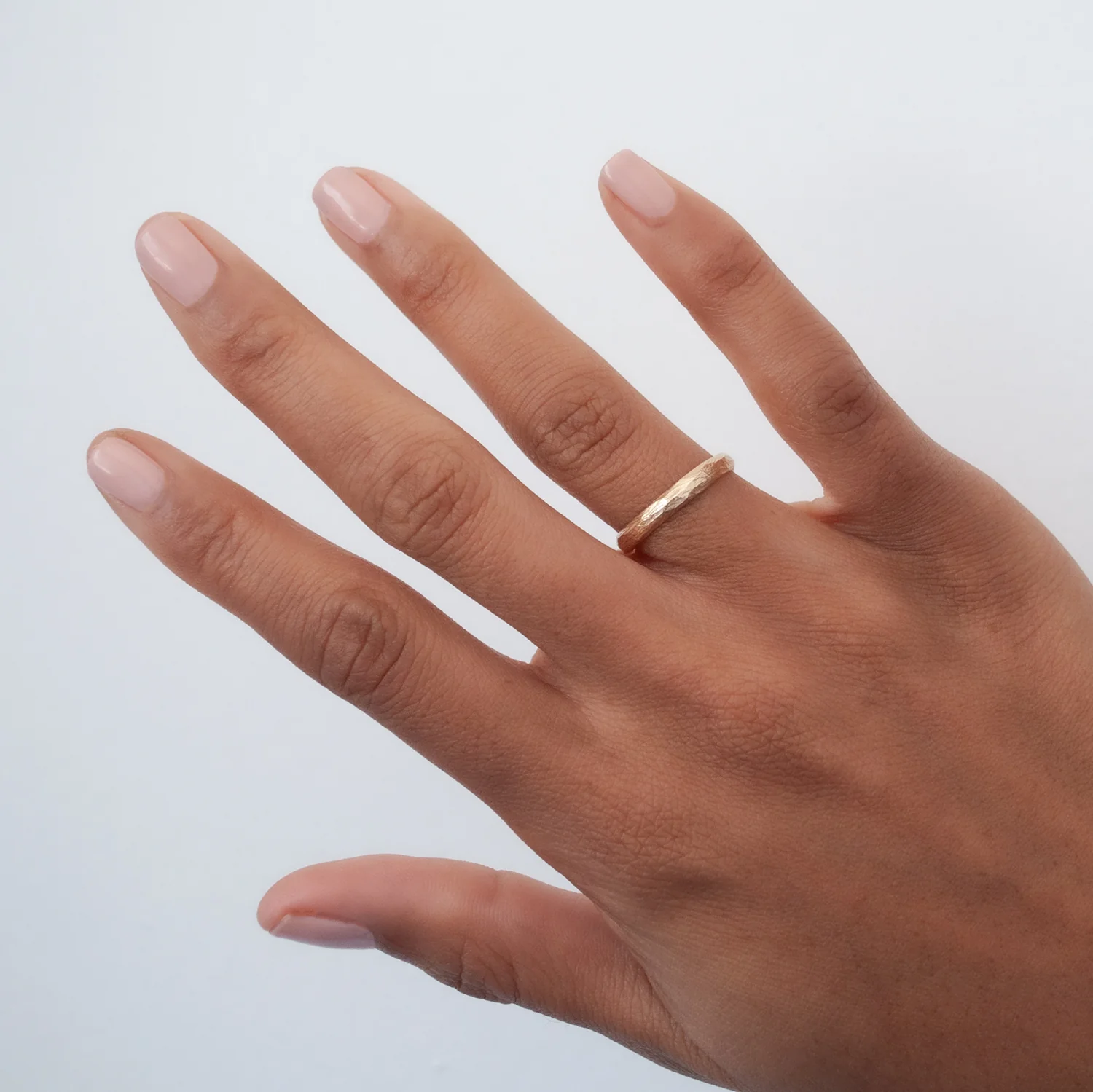 Noemi Carved Stacking Ring - Image 2