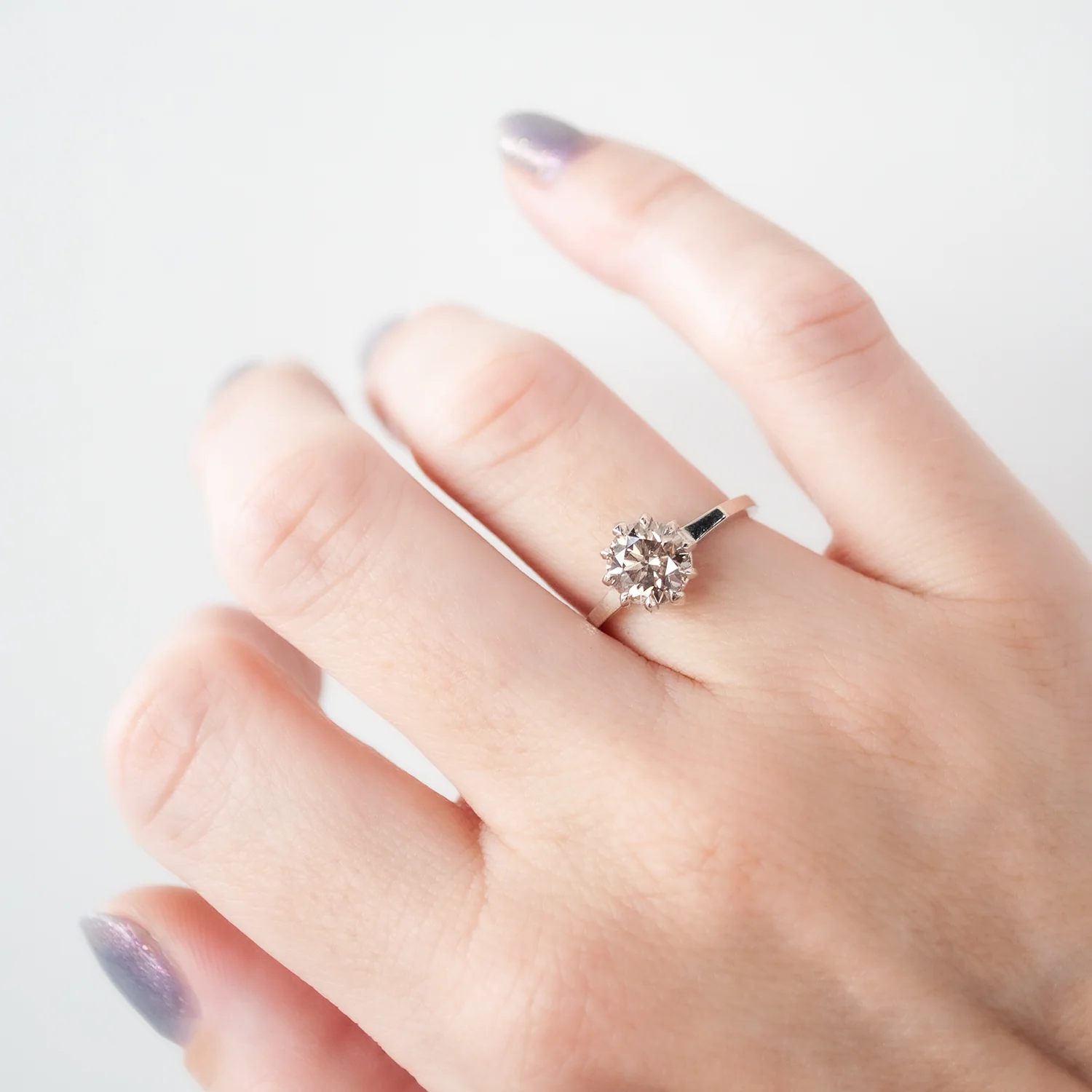 North Star Solitaire Ring - Image 2