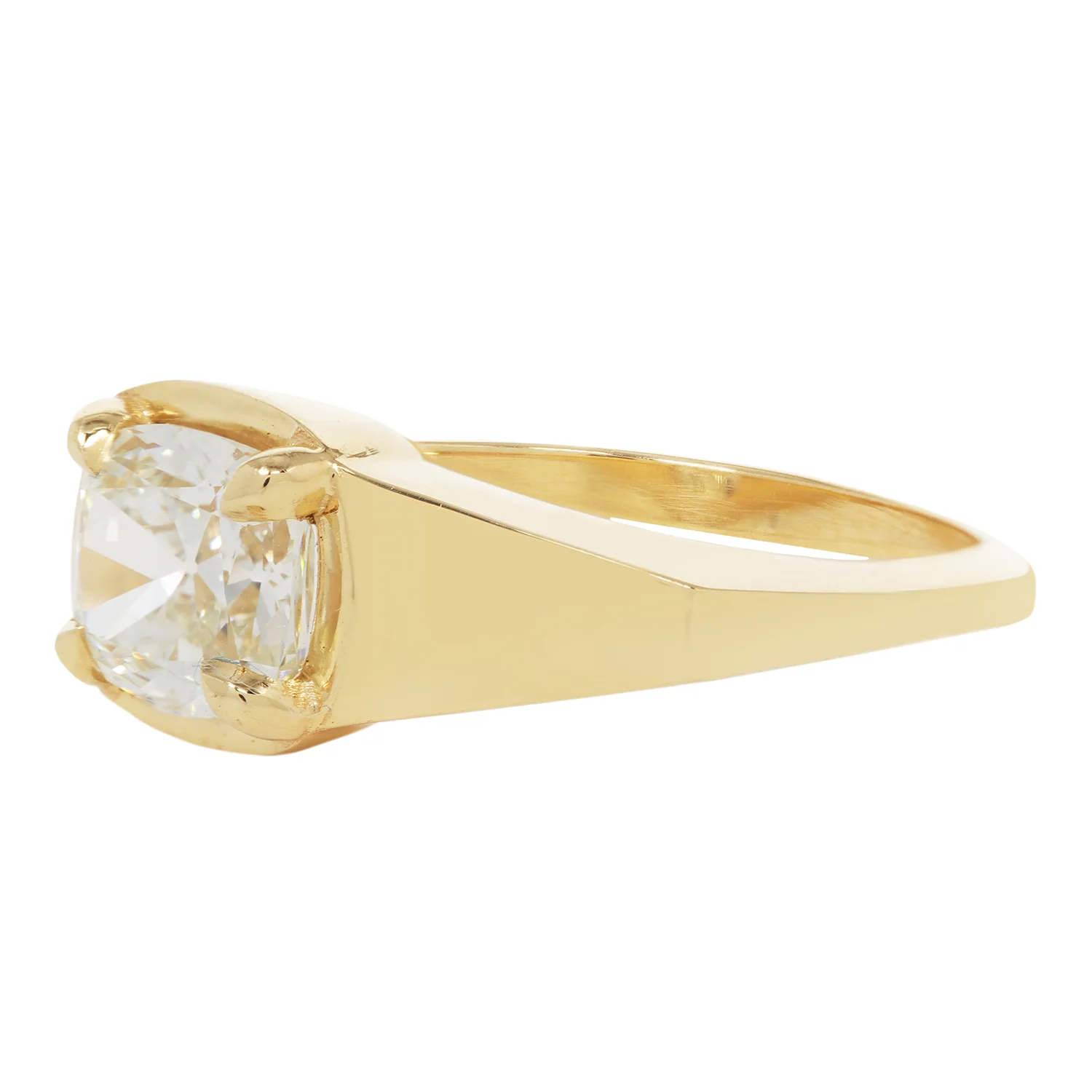 Nouveau Diamond Empire Ring - Image 3
