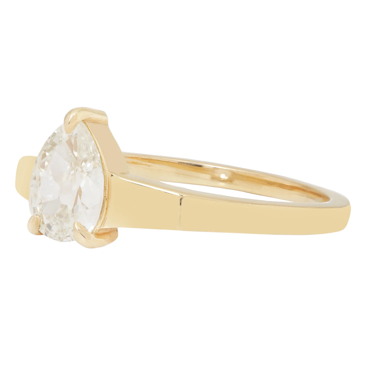 Oasis Pear Diamond Mirage Ring - Image 3
