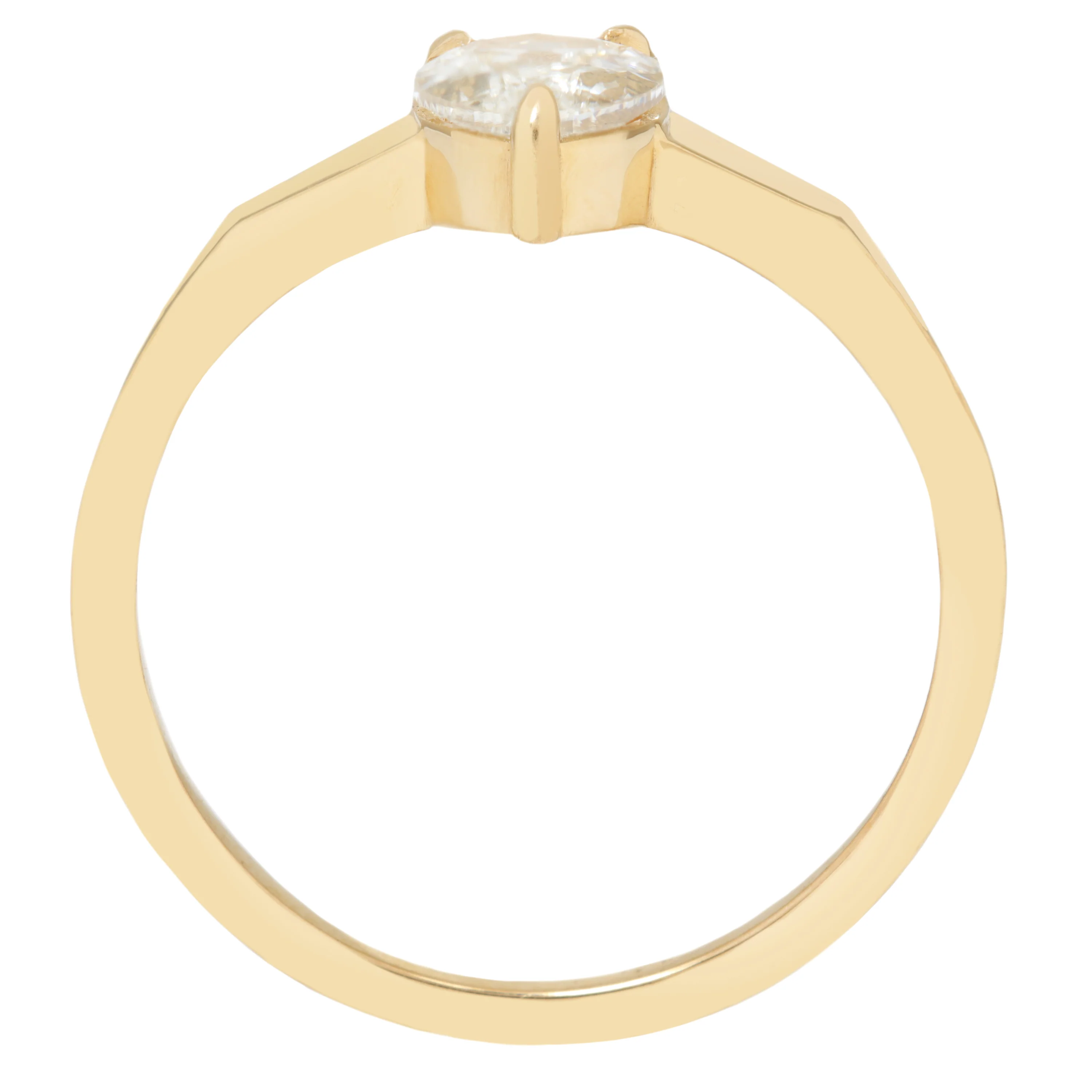 Oasis Pear Diamond Mirage Ring - Image 5
