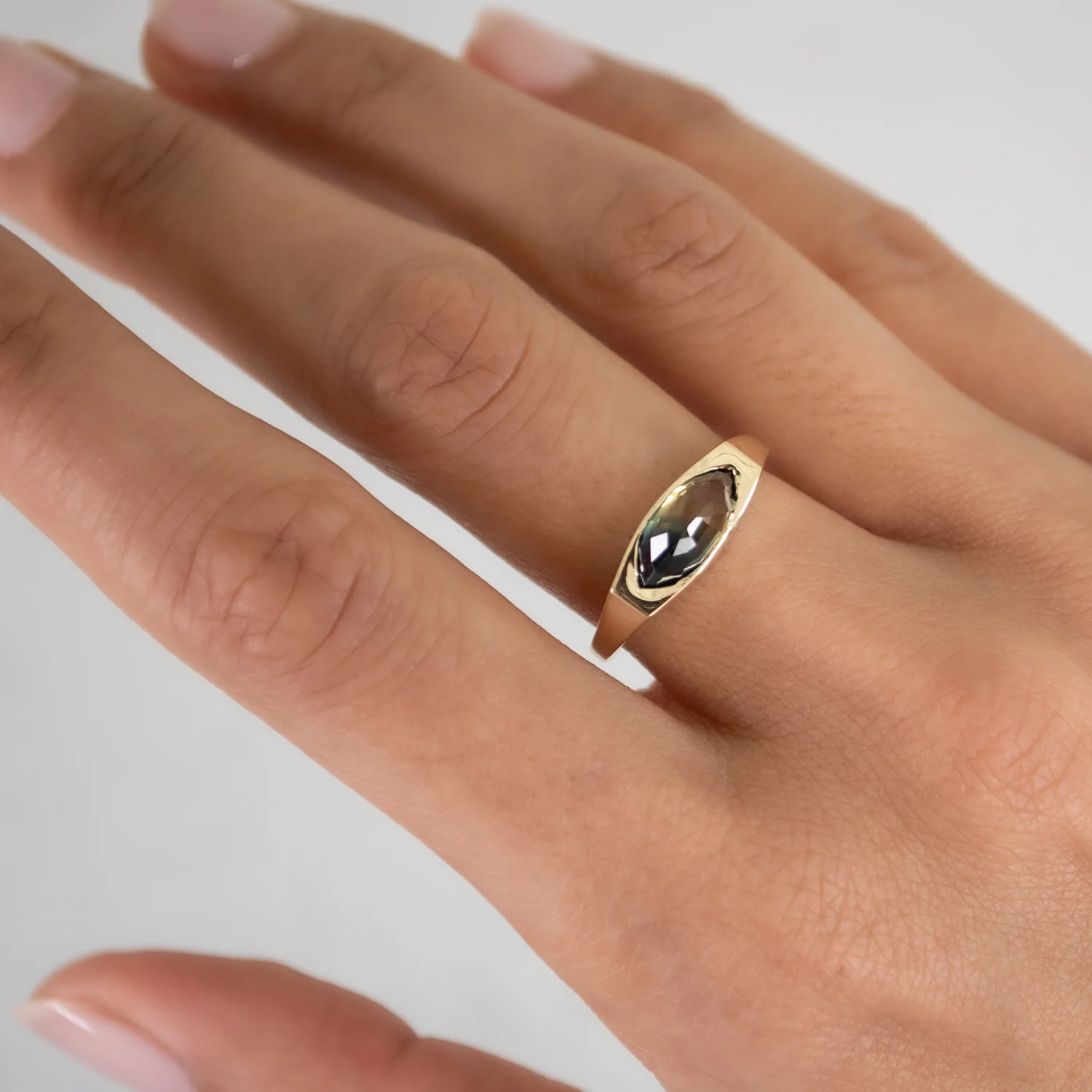 Oasis Sapphire Marquise Ring - Image 6
