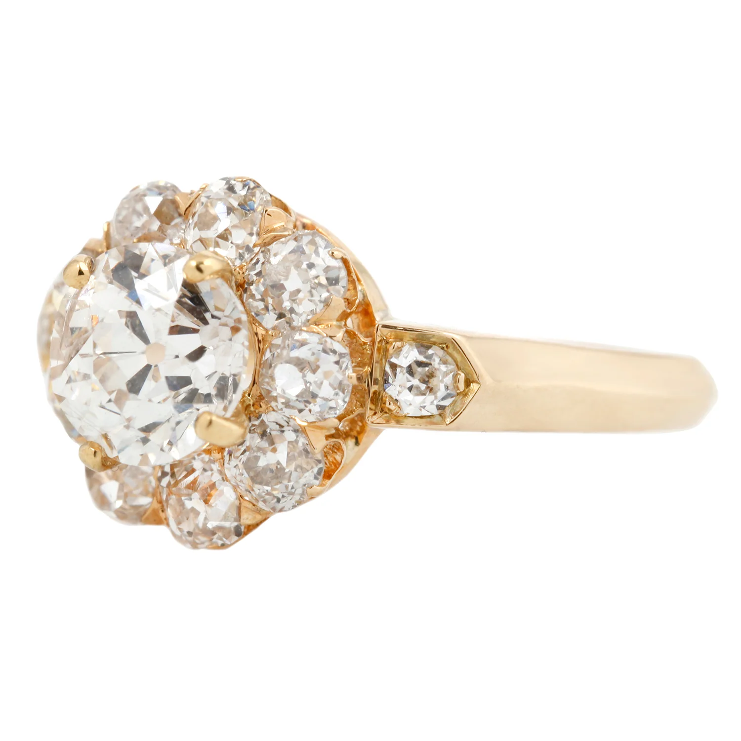 Old Mine Diamond Shine Ring - Image 3