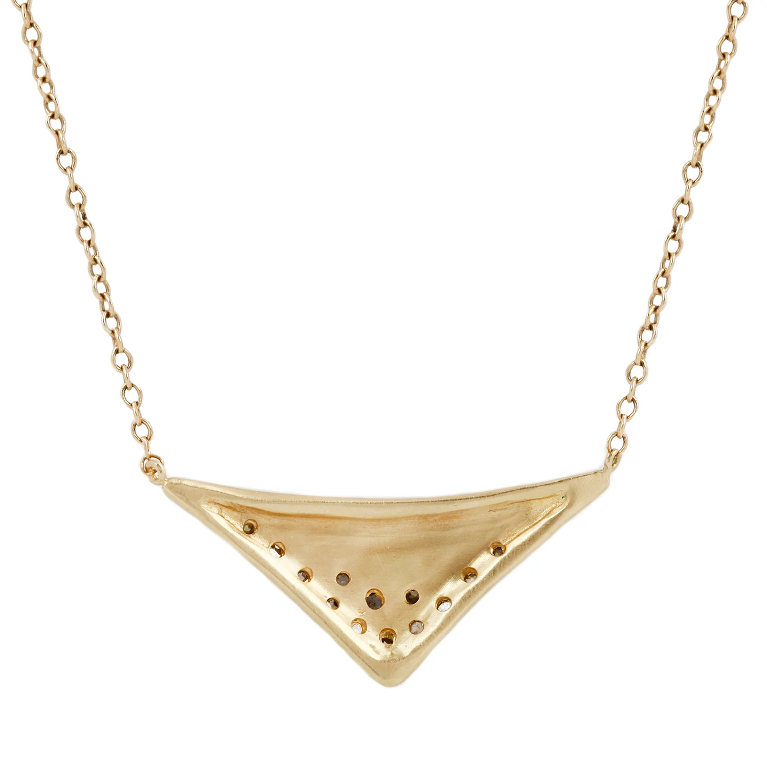 Ombre Triangle Necklace - Image 3