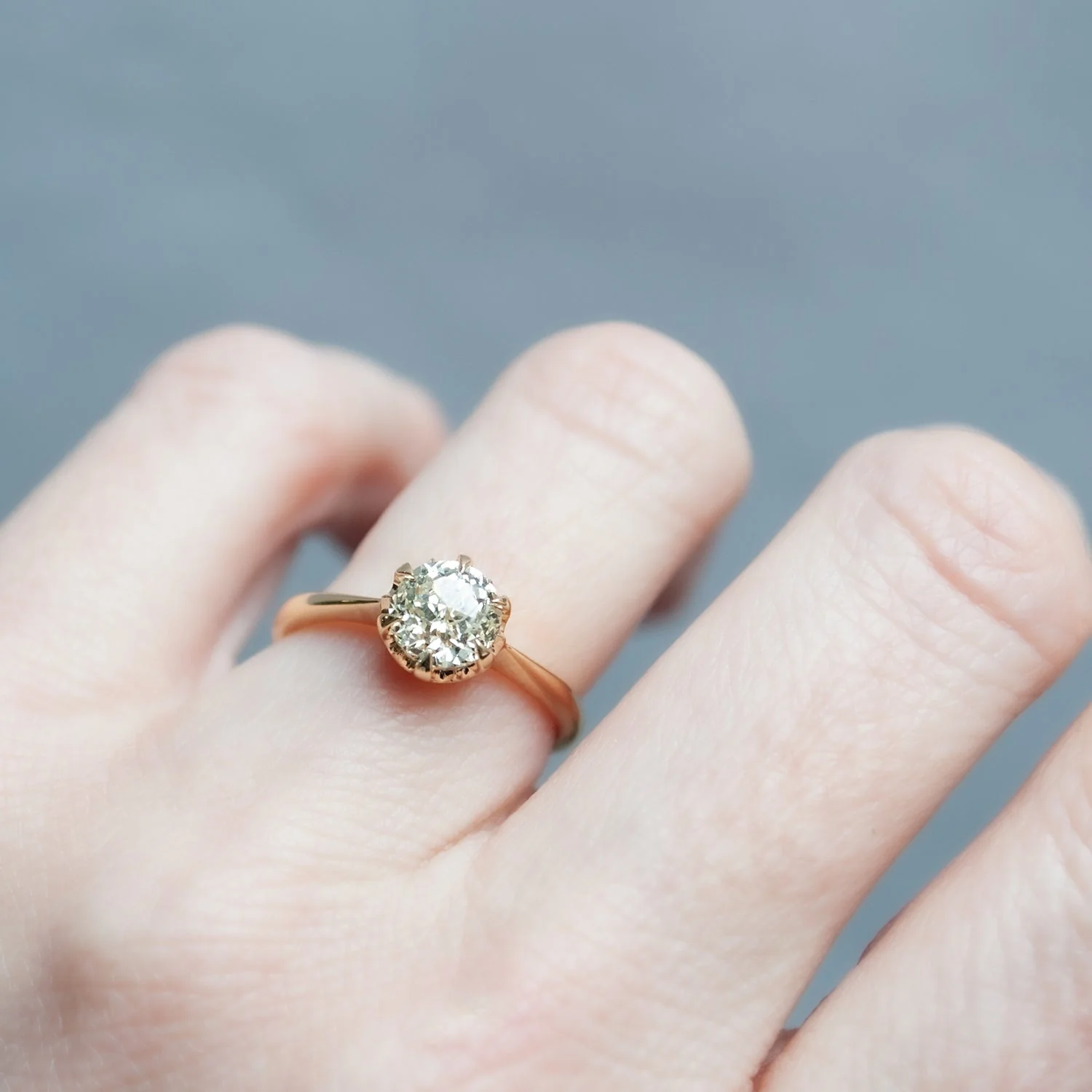 Opulent Crown Jubilee Diamond Solitaire - Image 2