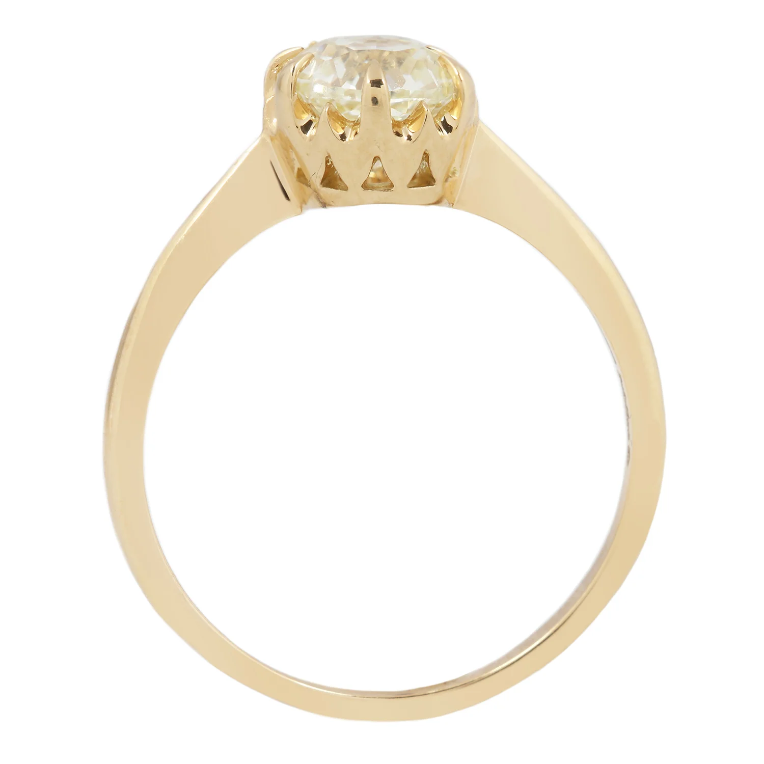 Opulent Crown Jubilee Diamond Solitaire - Image 4
