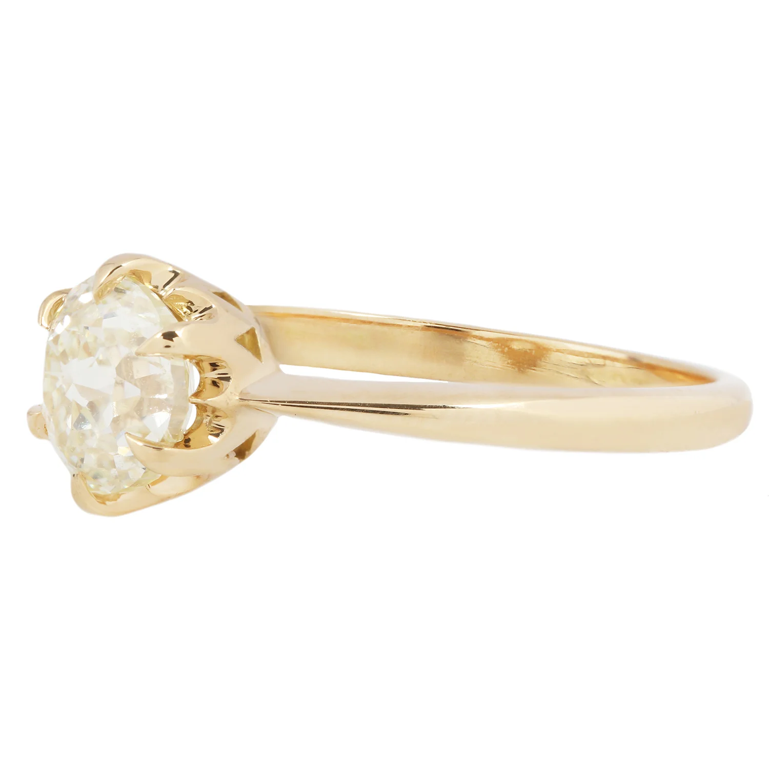 Opulent Crown Jubilee Diamond Solitaire - Image 5