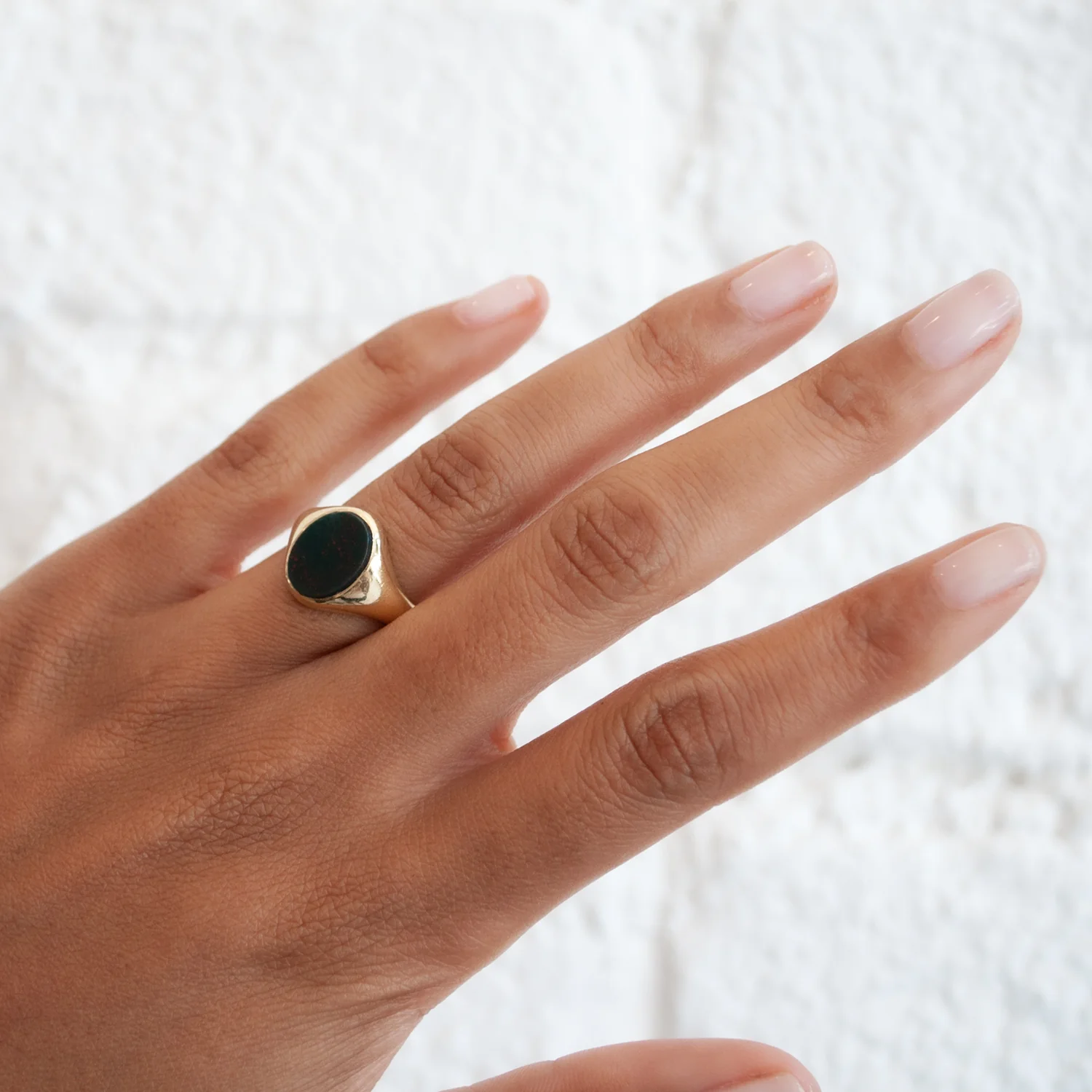 Oval Bloodstone Signet - Image 2