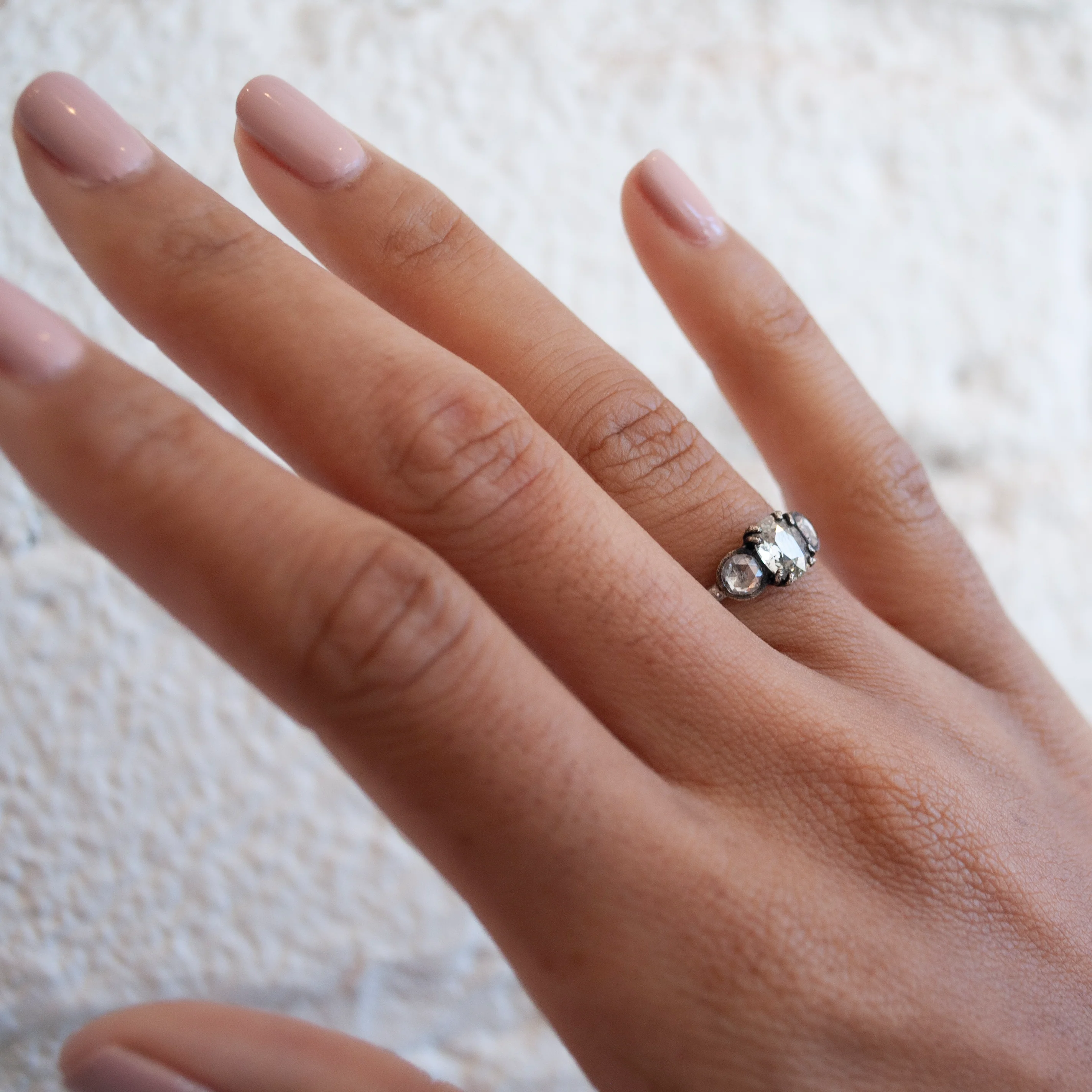 Glacial Ovals Diamond Ring - Image 2