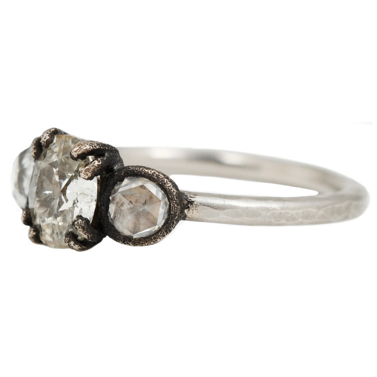 Glacial Ovals Diamond Ring - Image 4