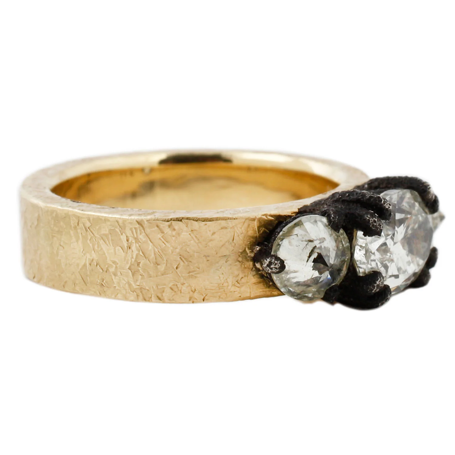 Oval Three Stone Ring - Image 3