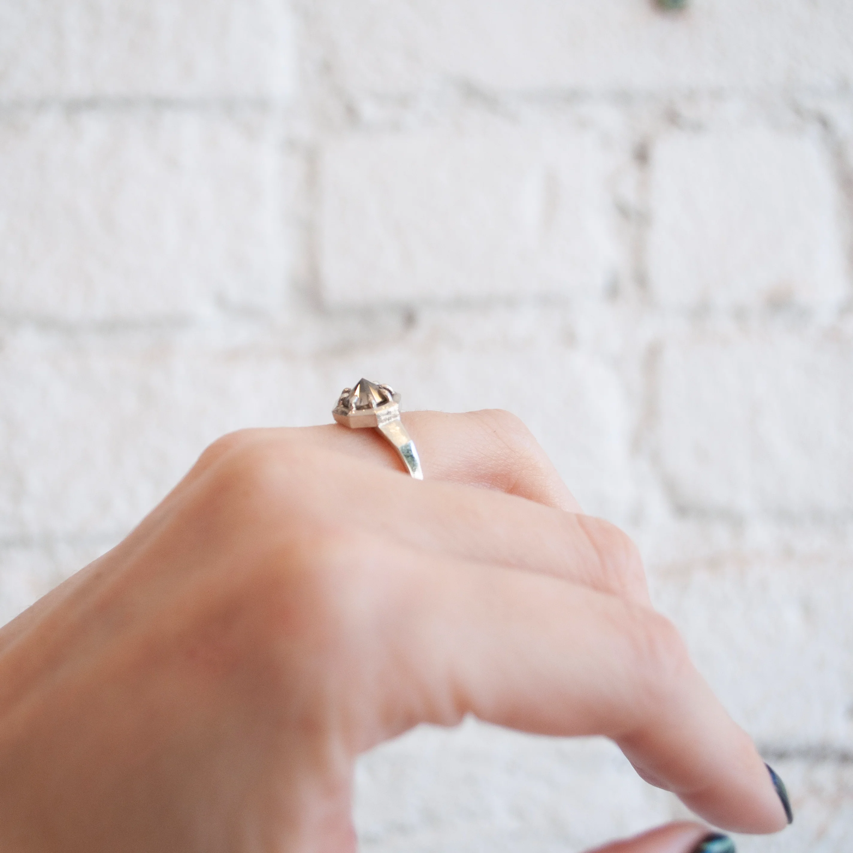 Palisade Diamond Solitaire Ring - Image 5