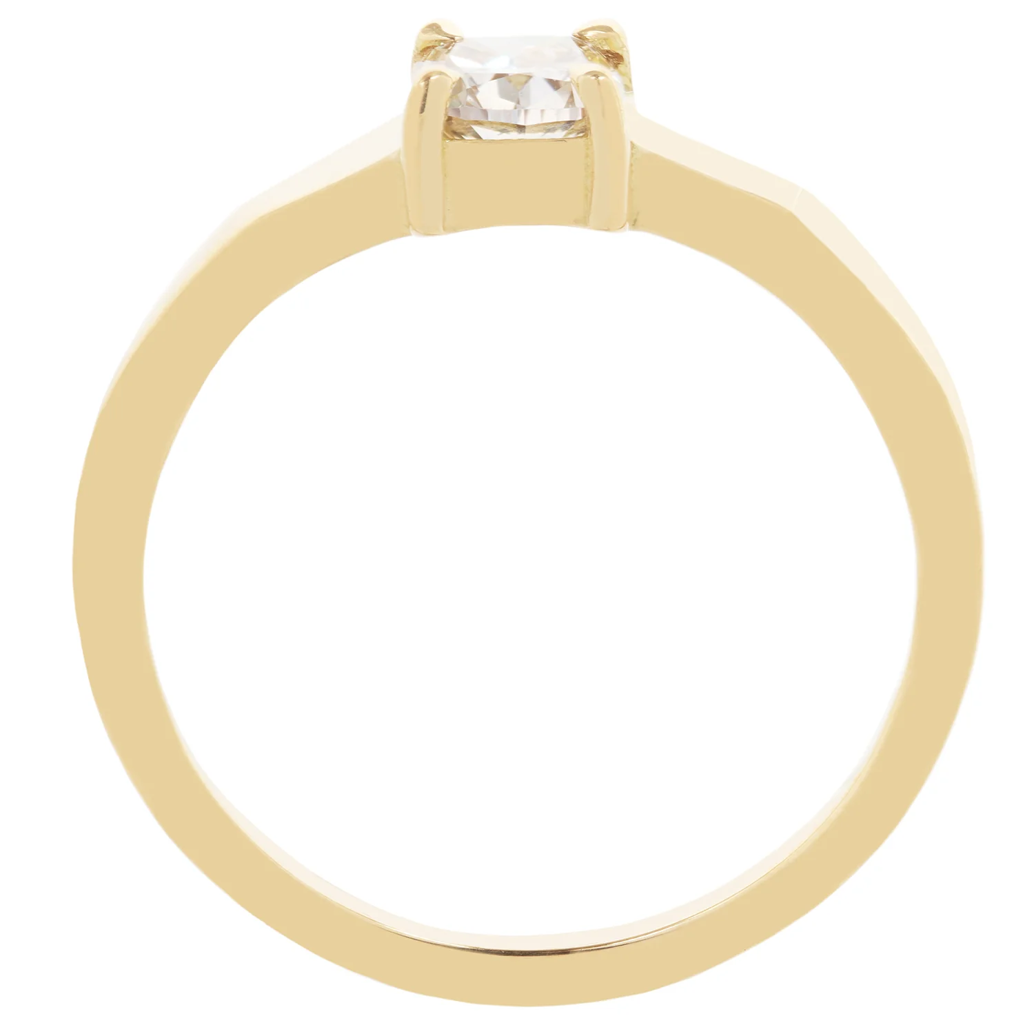 Petite Diamond Mirage Ring - Image 5