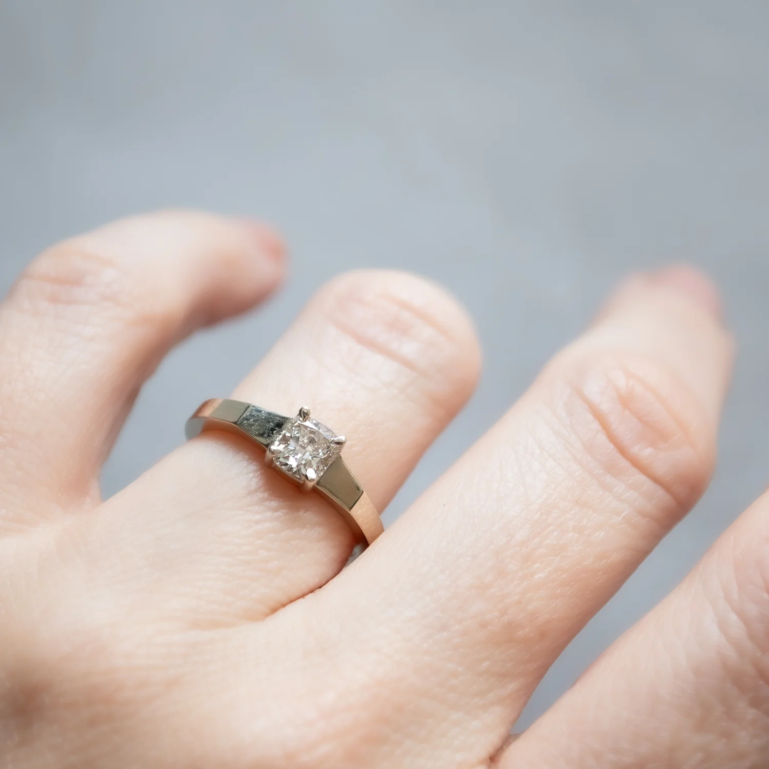 Petite Diamond Mirage Ring - Image 2