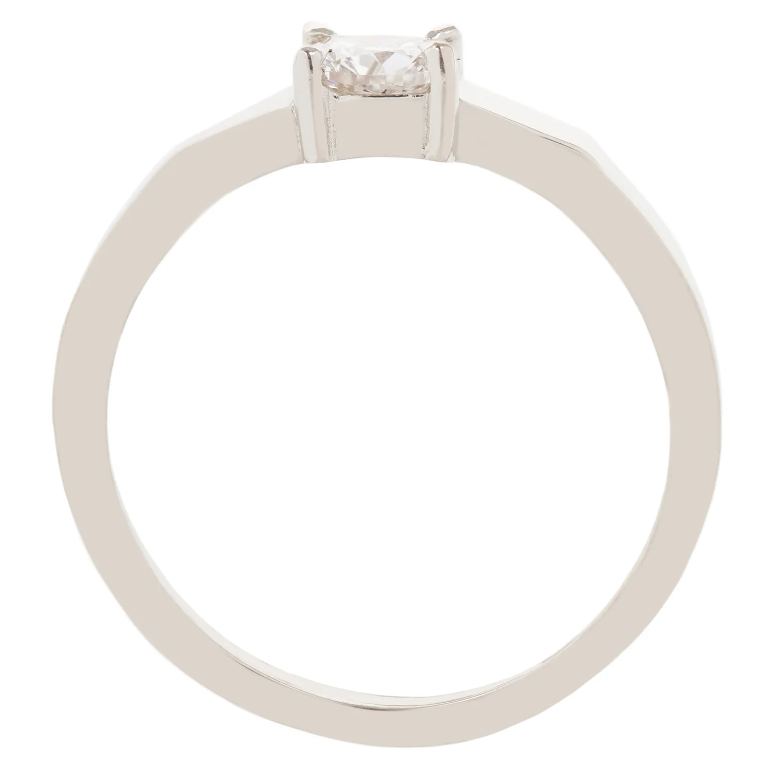 Petite Diamond Mirage Ring - Image 5