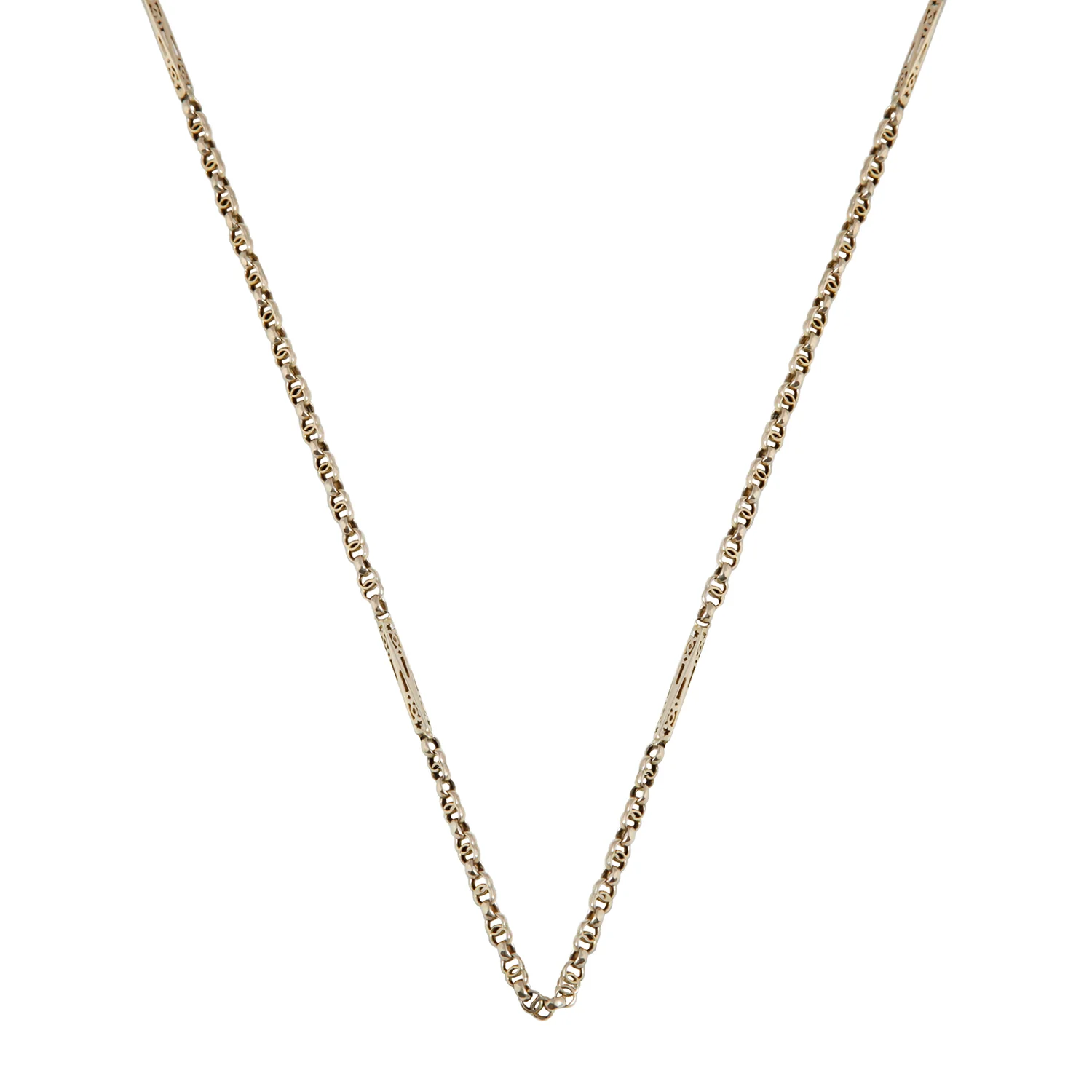 Pierced Bar Long Guard Chain - Image 3