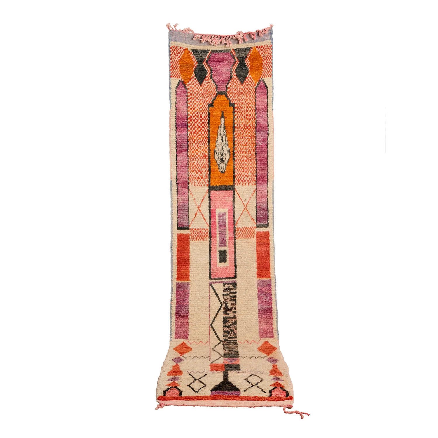 Pink & Orange Moroccan Runner