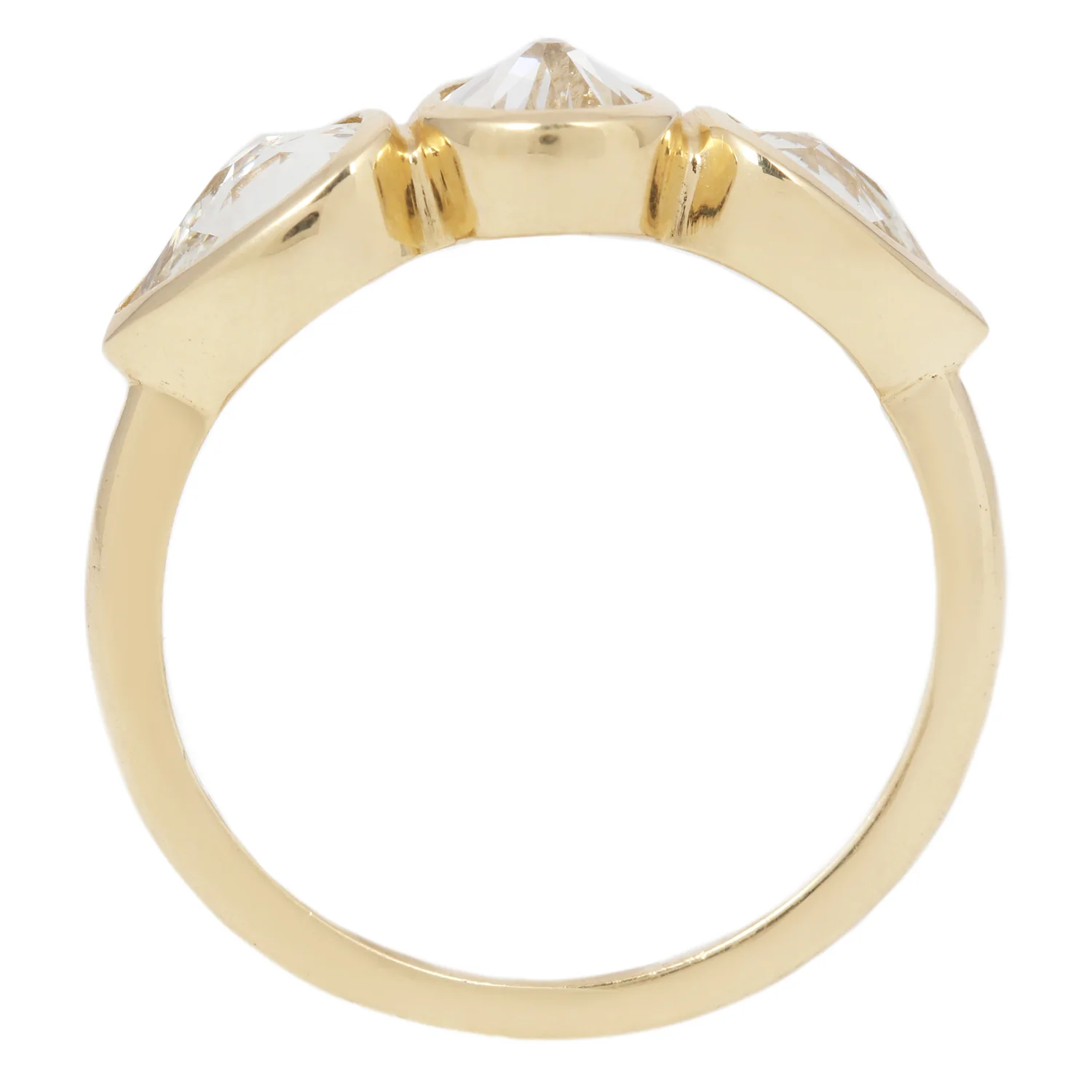 Polaris Three Diamond Ring - Image 5