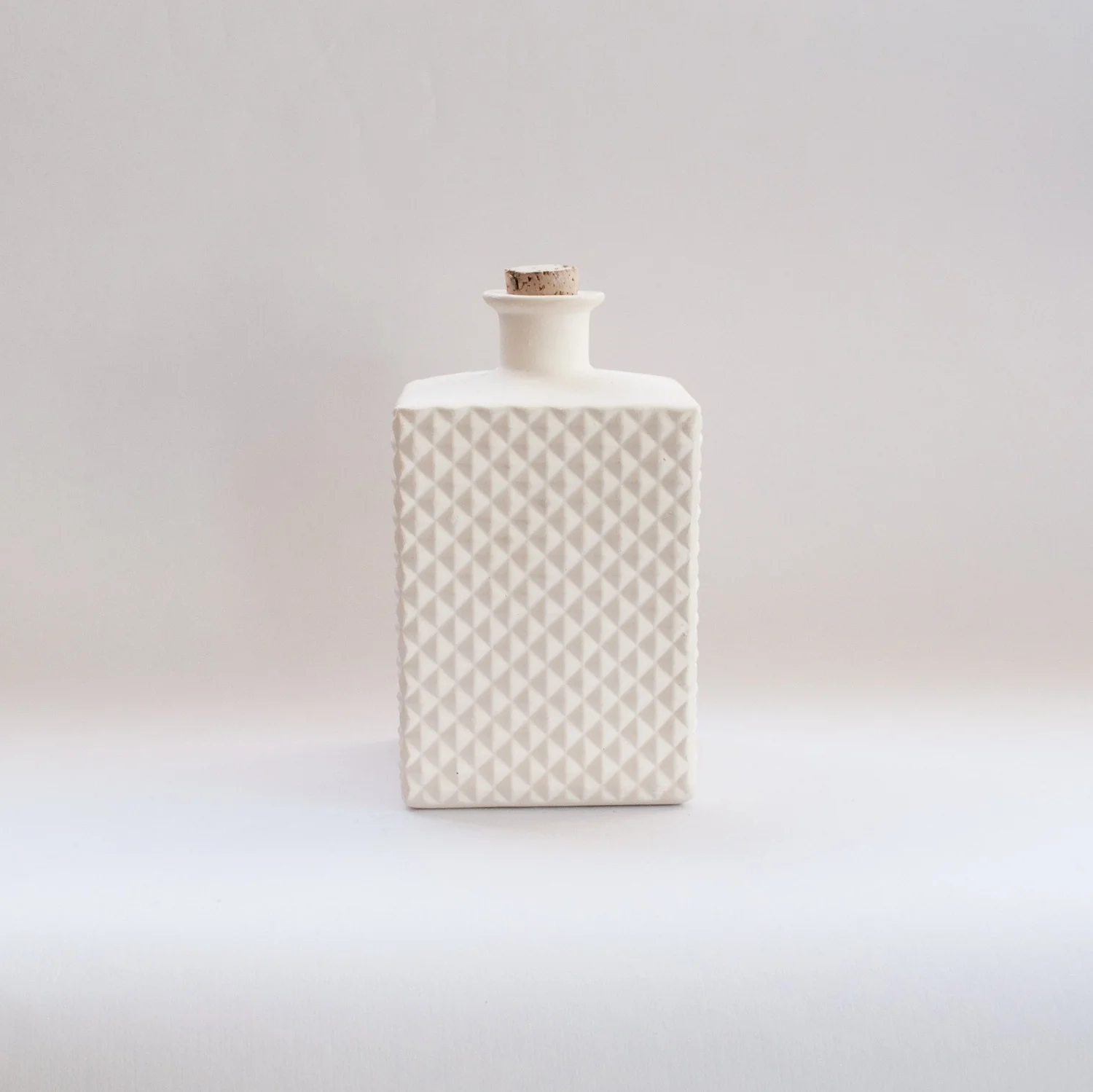 Porcelain Faceted Decanter - Image 4