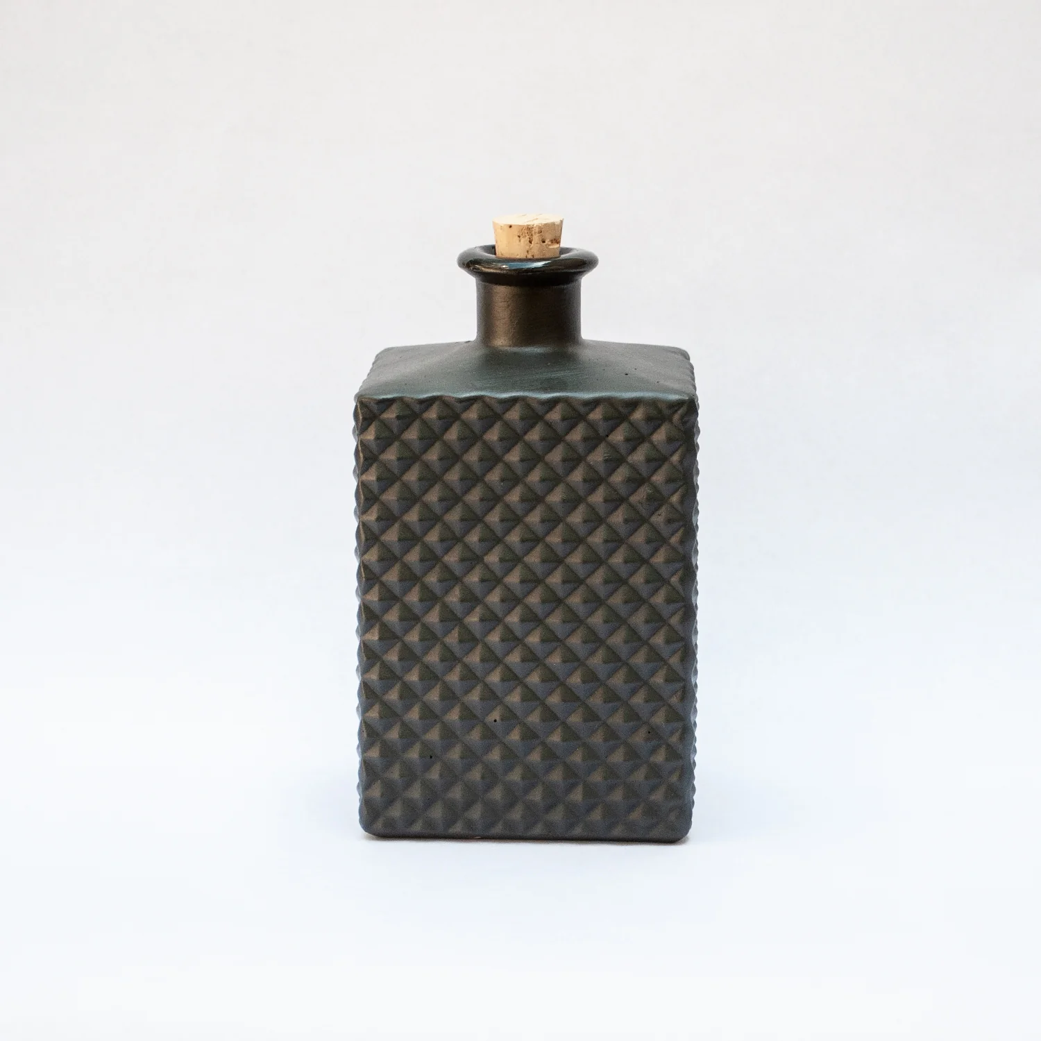 Porcelain Faceted Decanter - Image 5