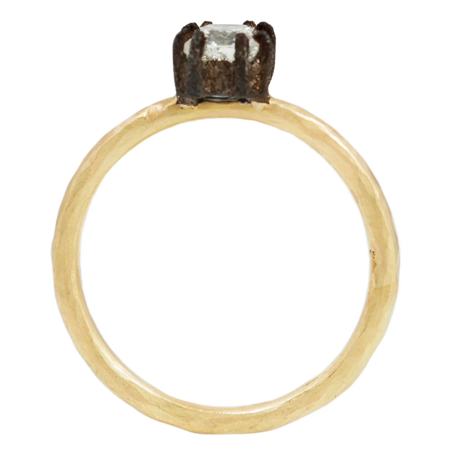 Princess Cut Atlas Ring - Image 4