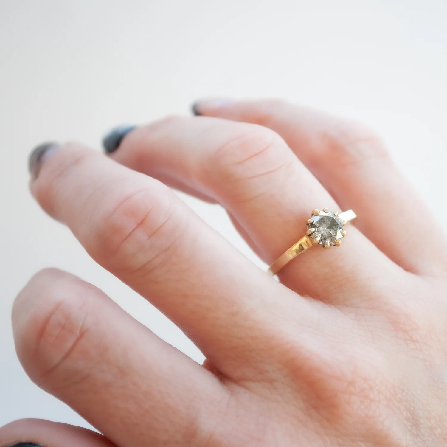 Prong Set Diamond Solitaire - Image 2