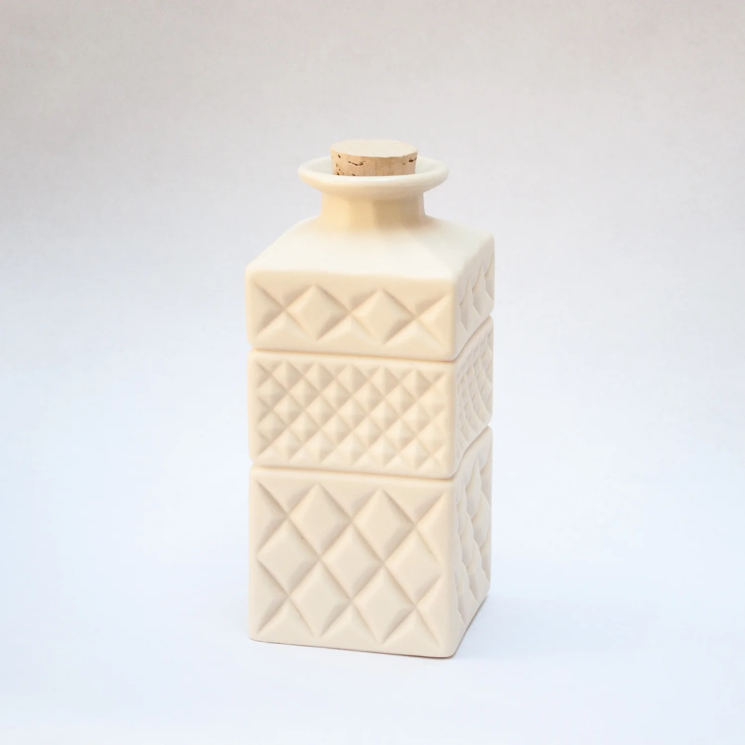 Porcelain Cut Crystal Decanter - Image 3