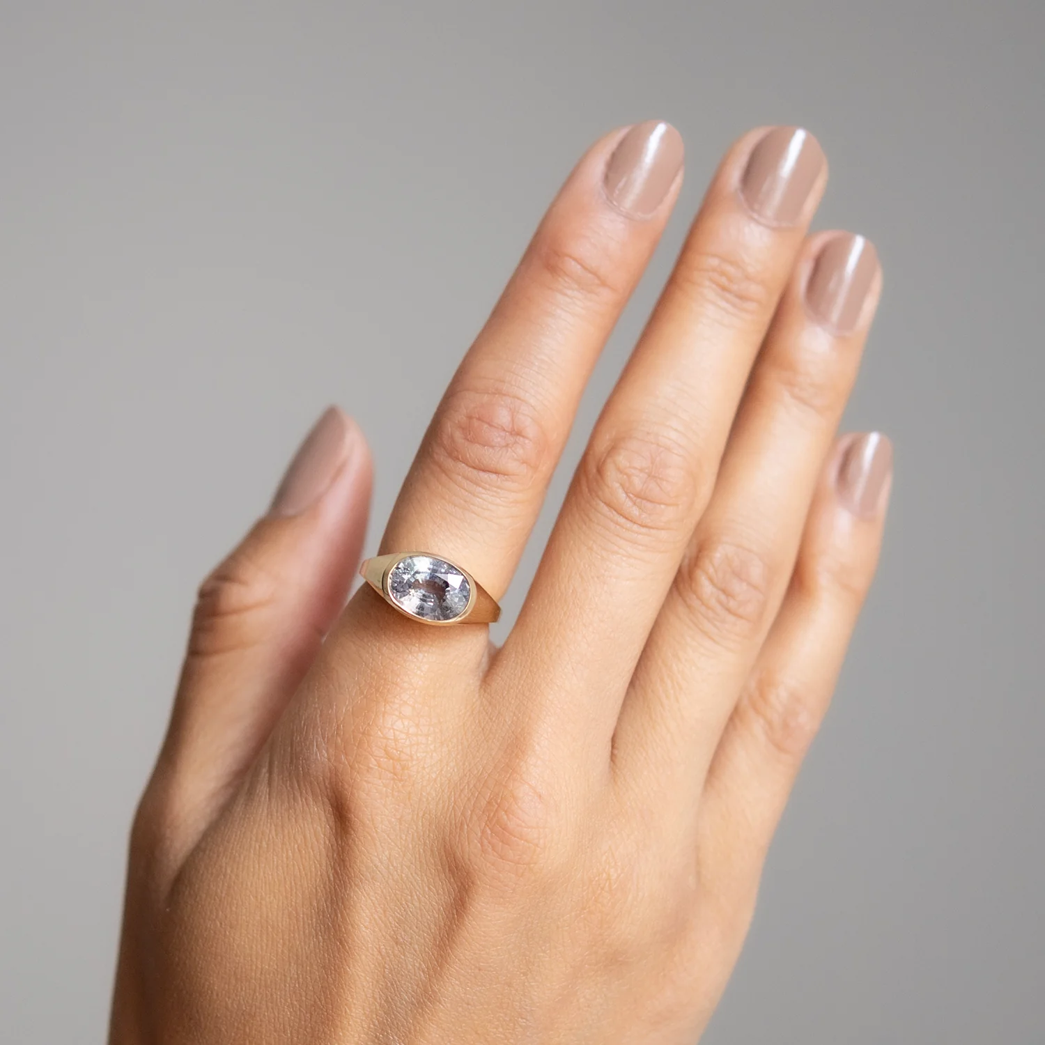 Purple Galaxy Signet Ring - Image 2