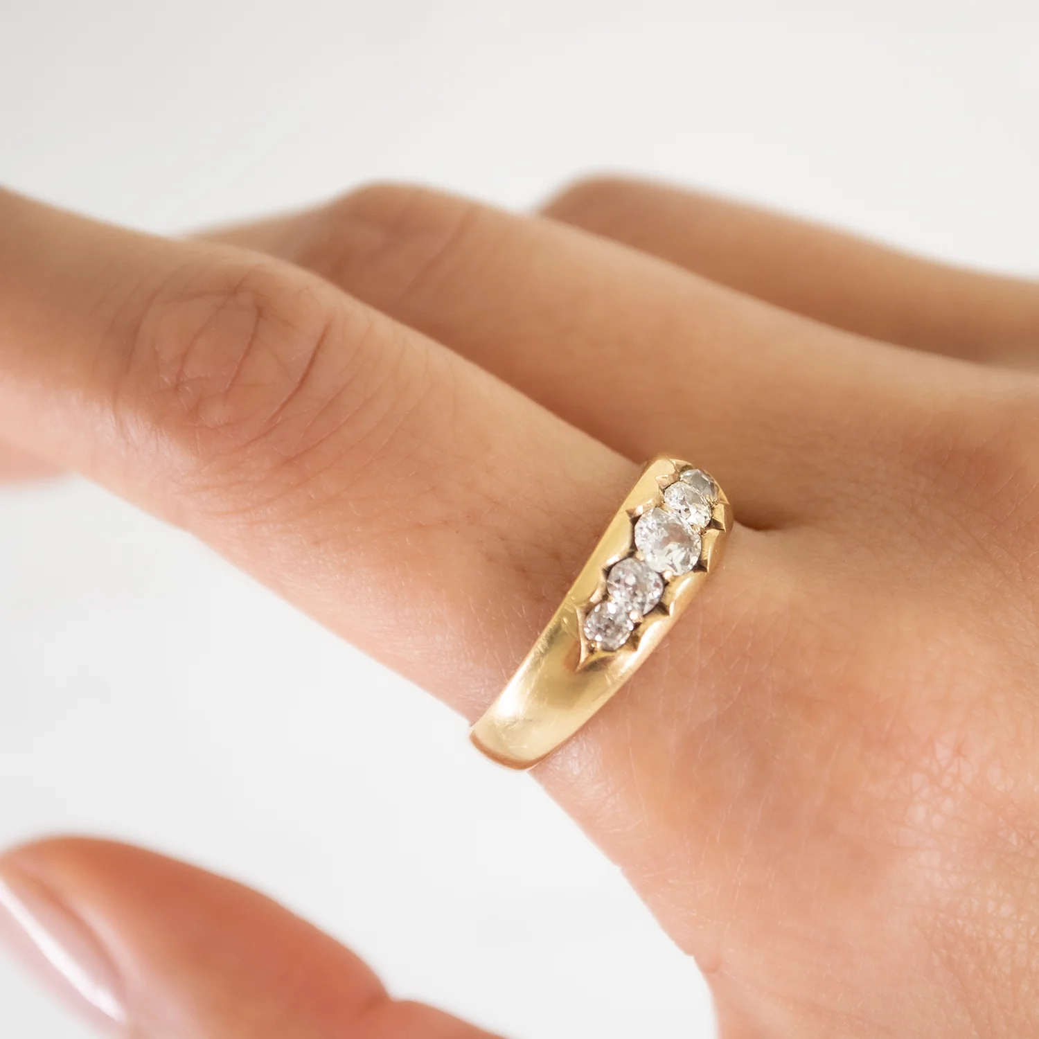 Quintet Star Diamond Ring - Image 2