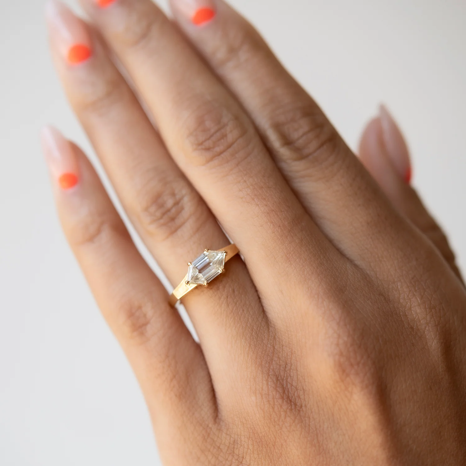 Radiant Axis Diamond Ring - Image 2