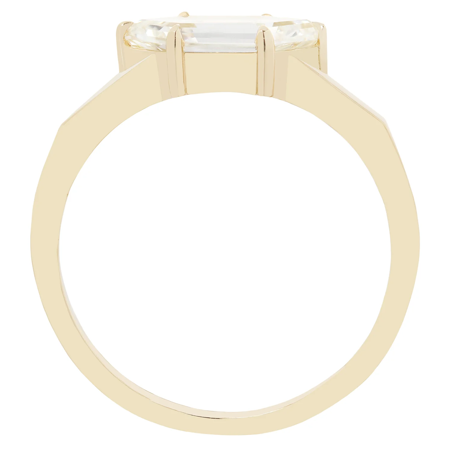 Radiant Axis Diamond Ring - Image 4