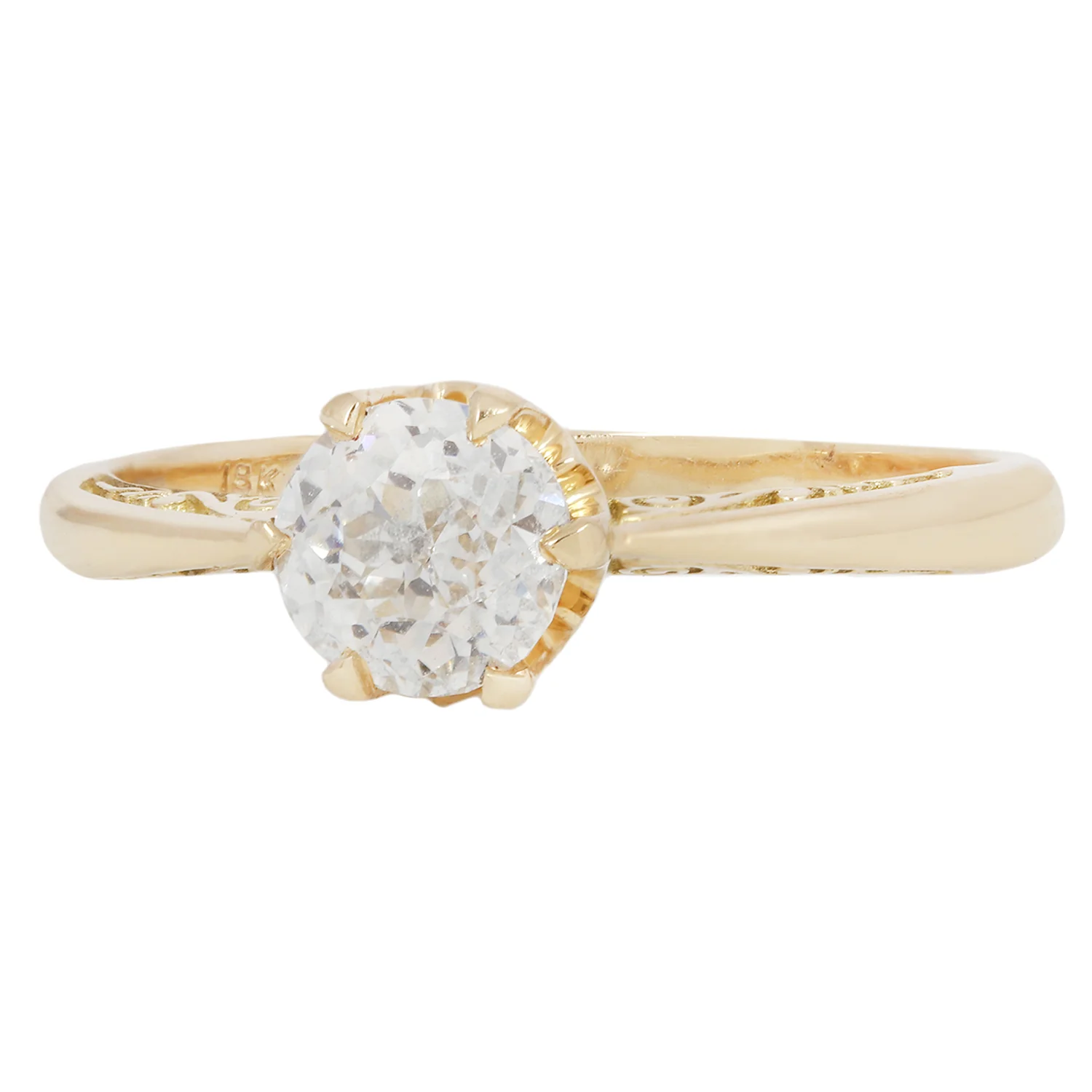 Radiant Crown Jubilee Diamond Solitaire - Image 3