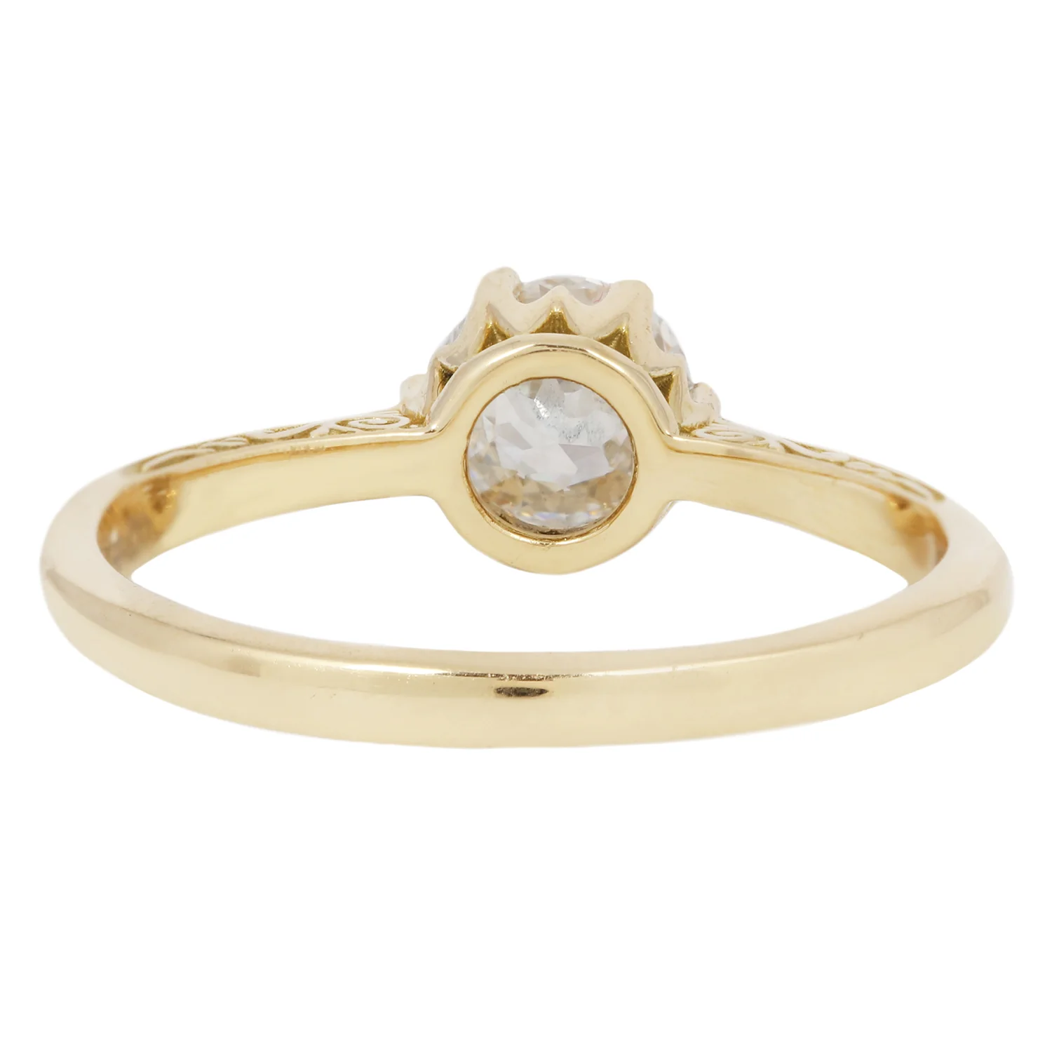 Radiant Crown Jubilee Diamond Solitaire - Image 4