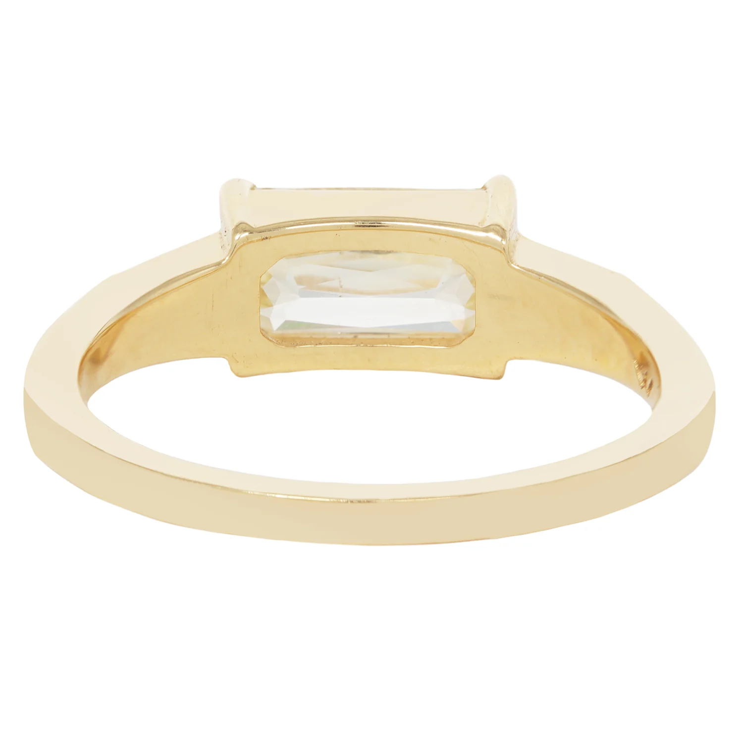 Radiant Yellow Diamond Ring - Image 4