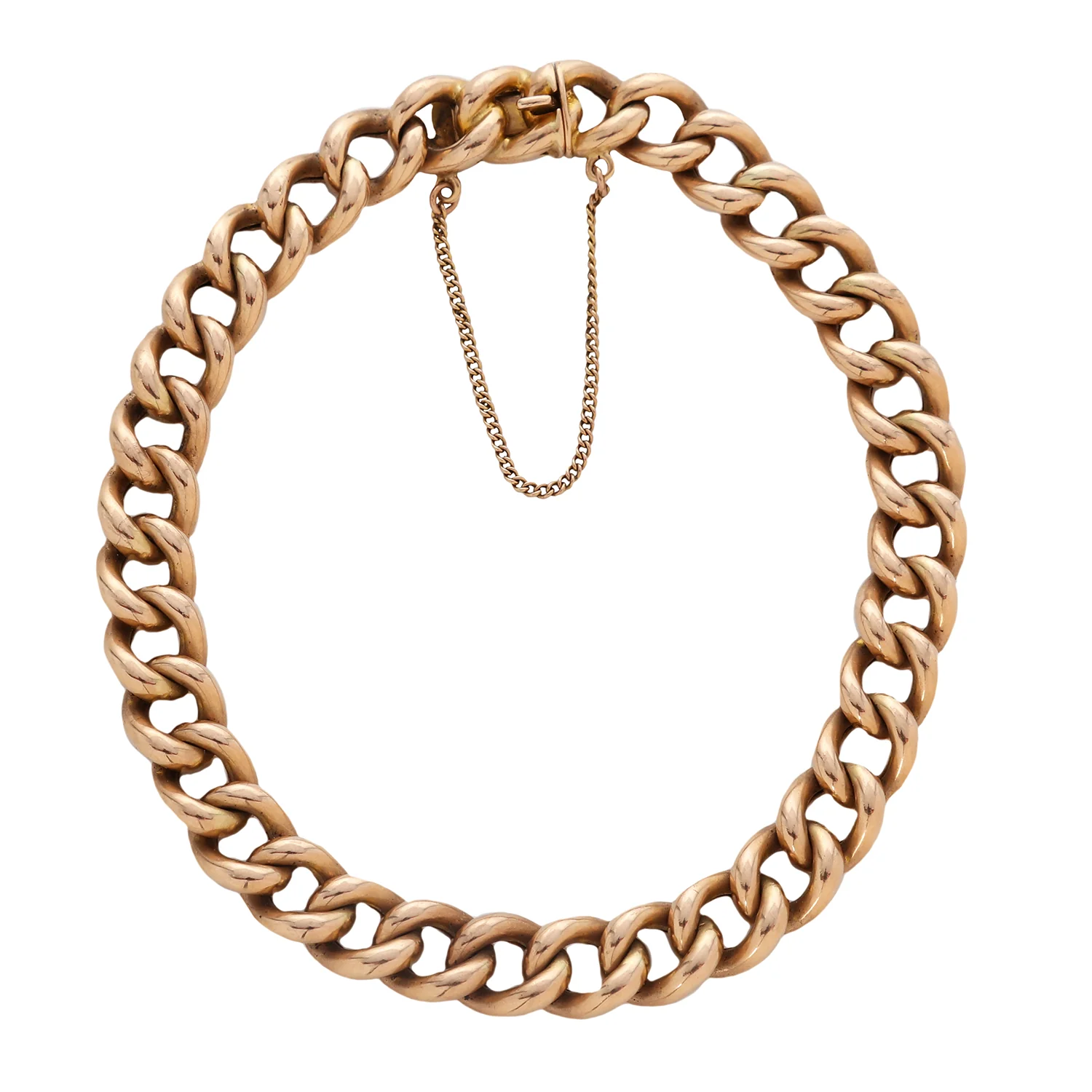 Regal Gold Curb Bracelet