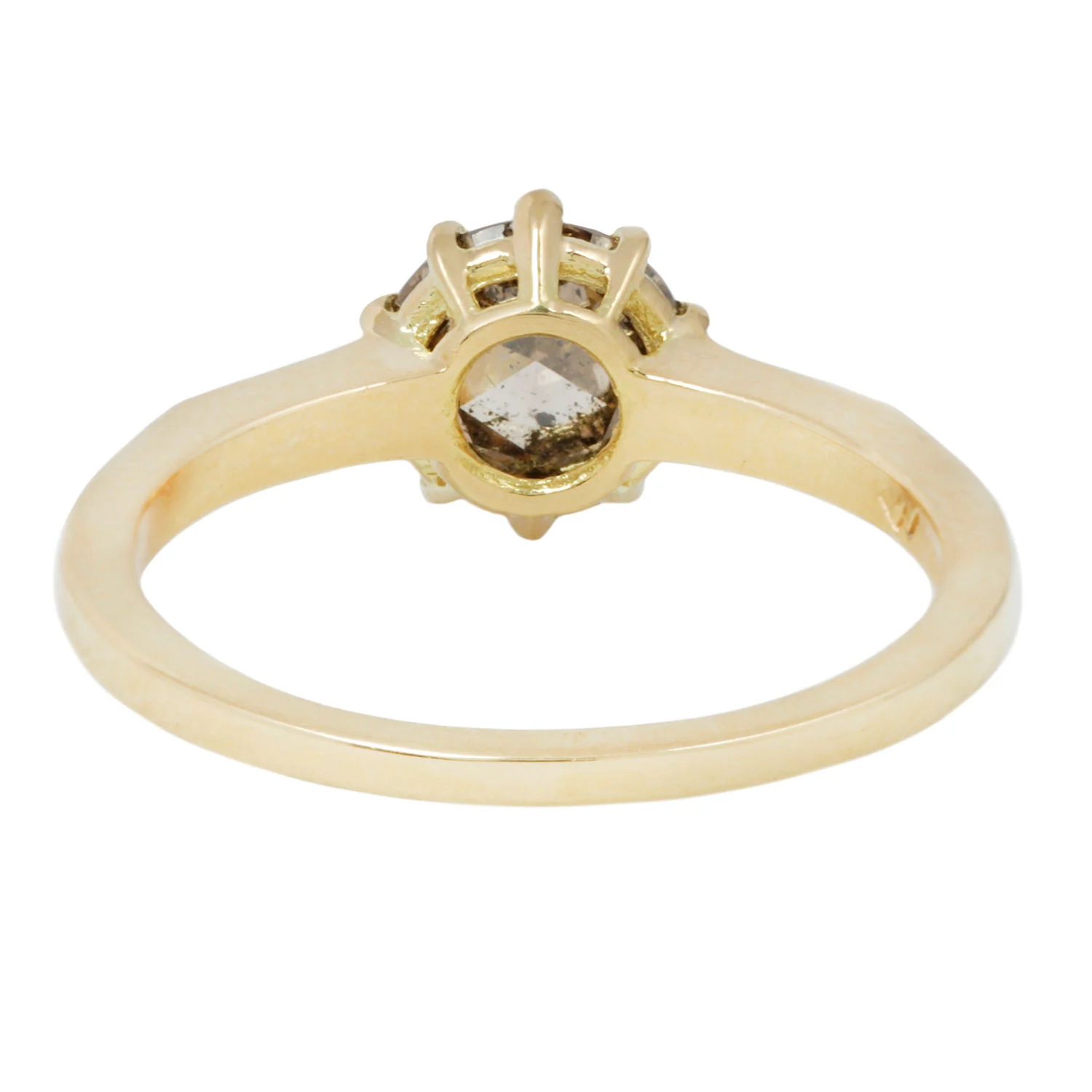 Roses & Cognac Solitaire Ring - Image 5