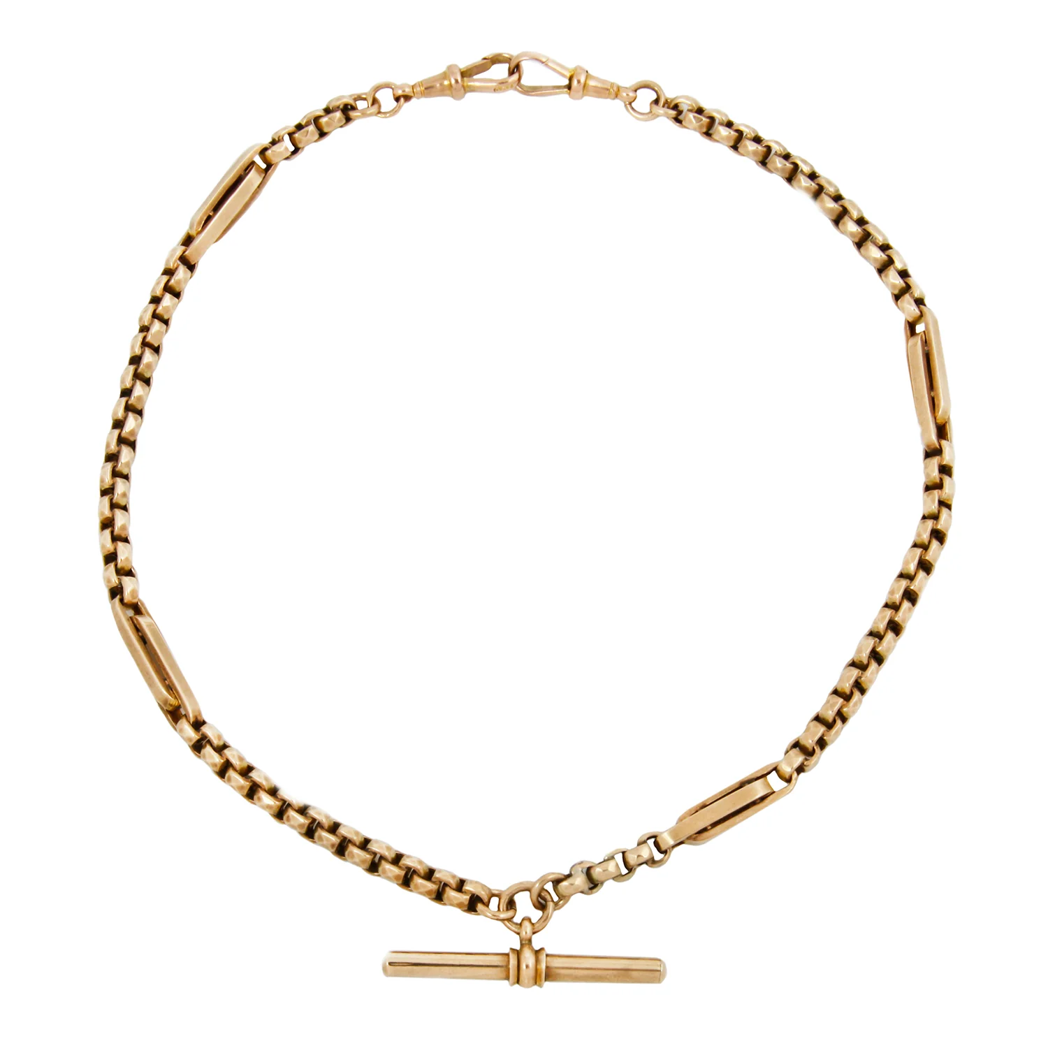 Rosy Albert Chain Necklace - Image 3