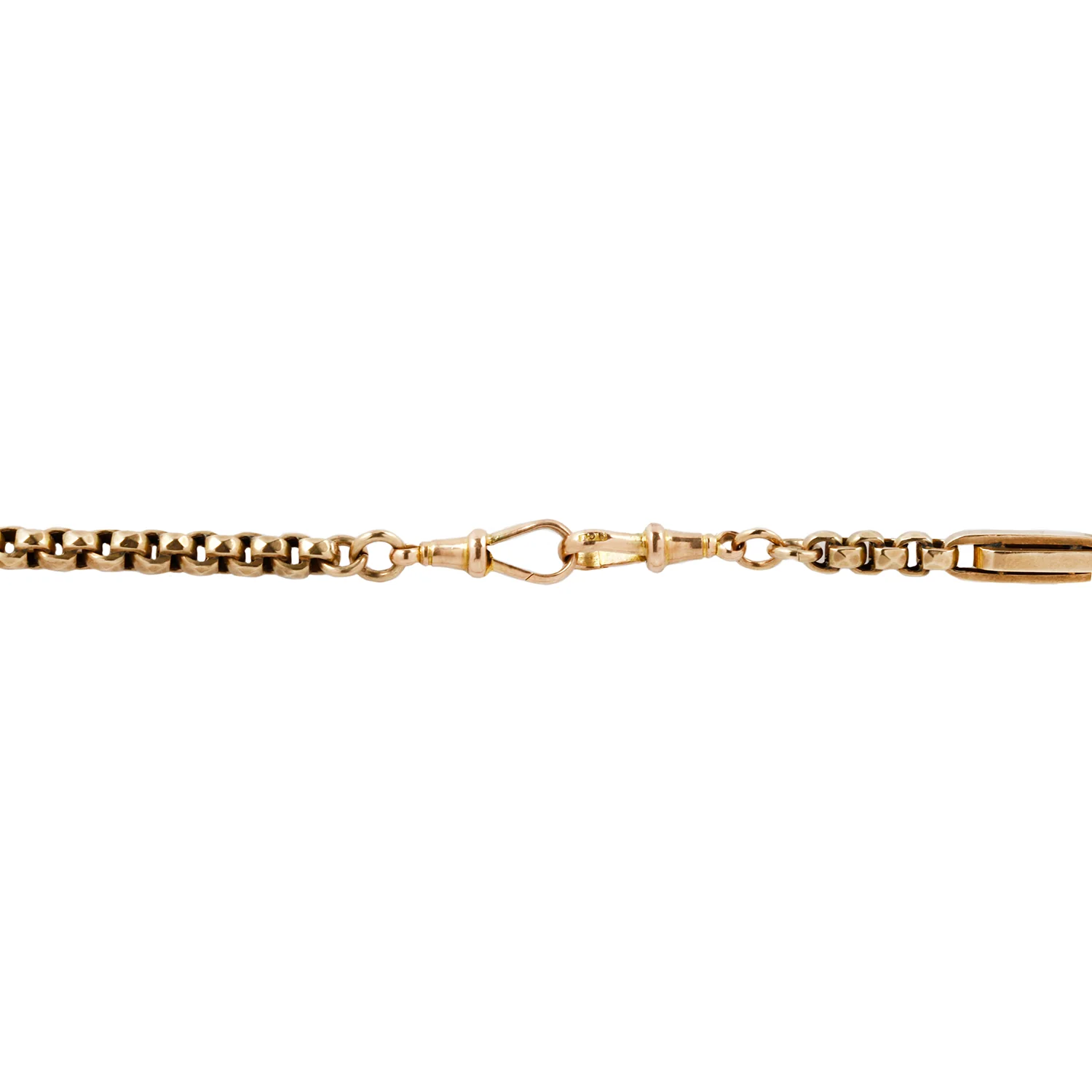 Rosy Albert Chain Necklace - Image 4