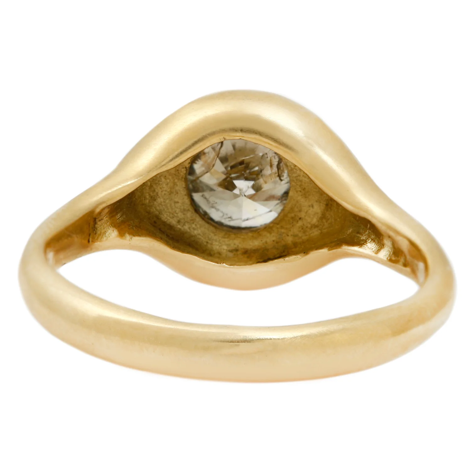 Round Diamond Swell Ring - Image 4