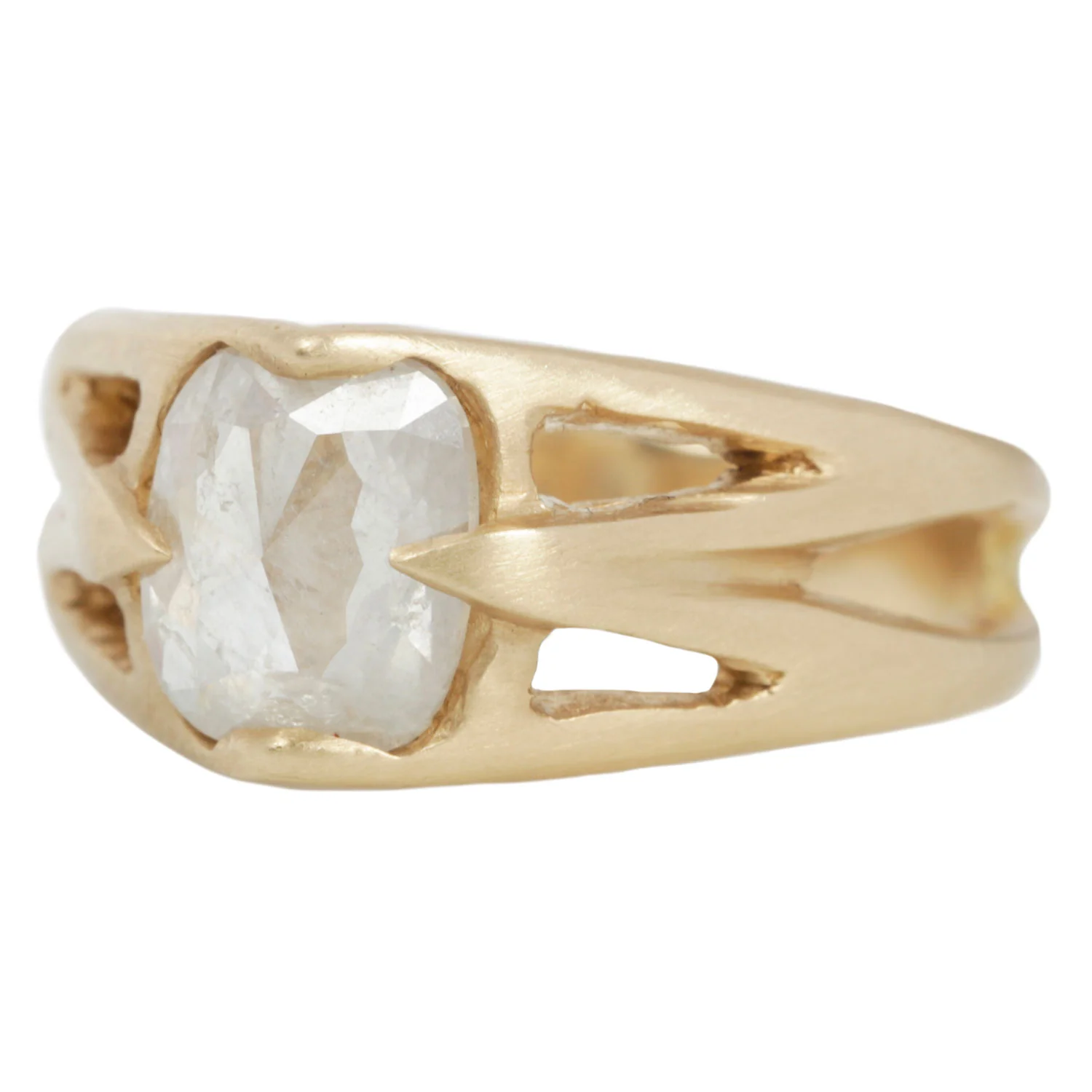 Gladiator Rose Cut Diamond Ring - Image 3