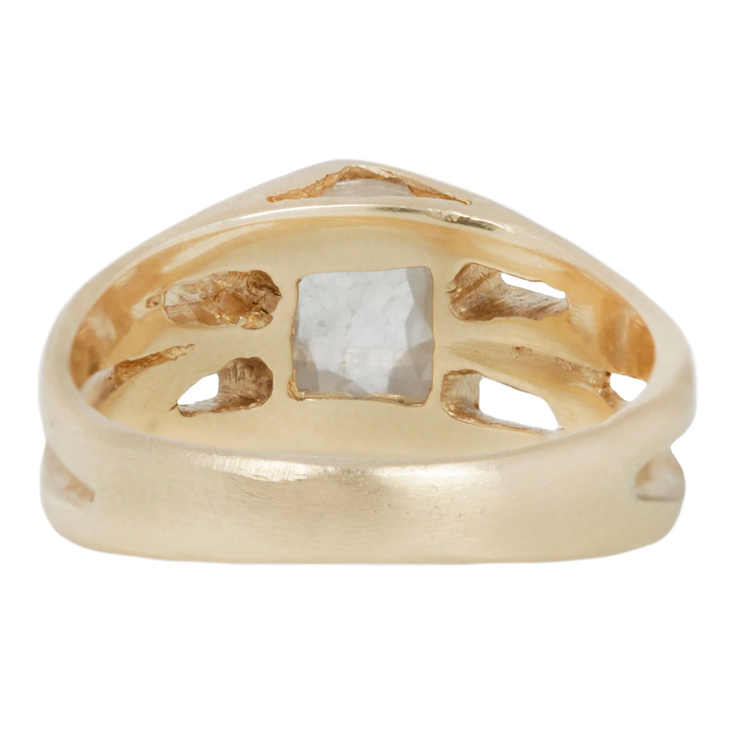 Gladiator Rose Cut Diamond Ring - Image 4